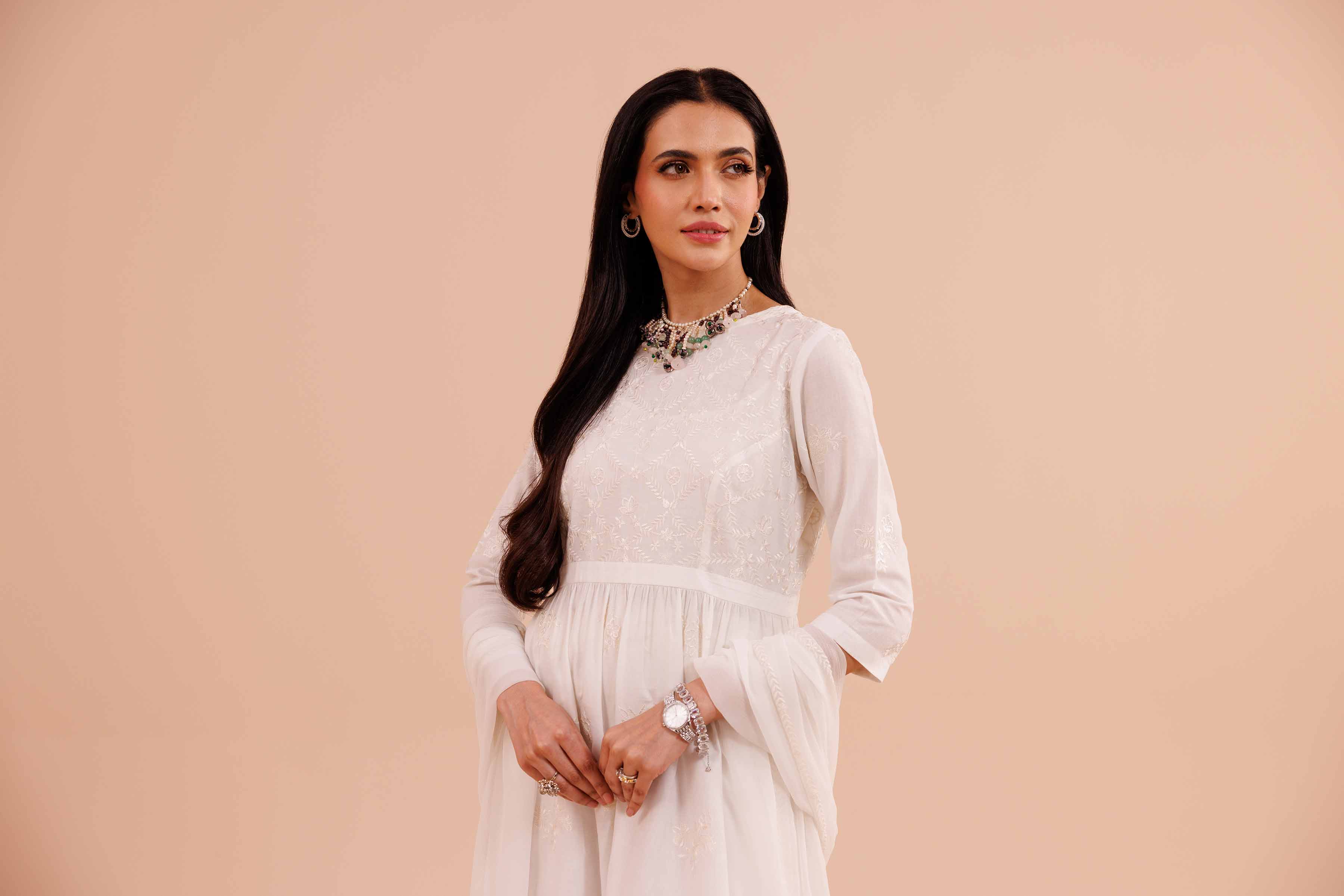 2 Piece - Embroidered Suit - KFE24-06