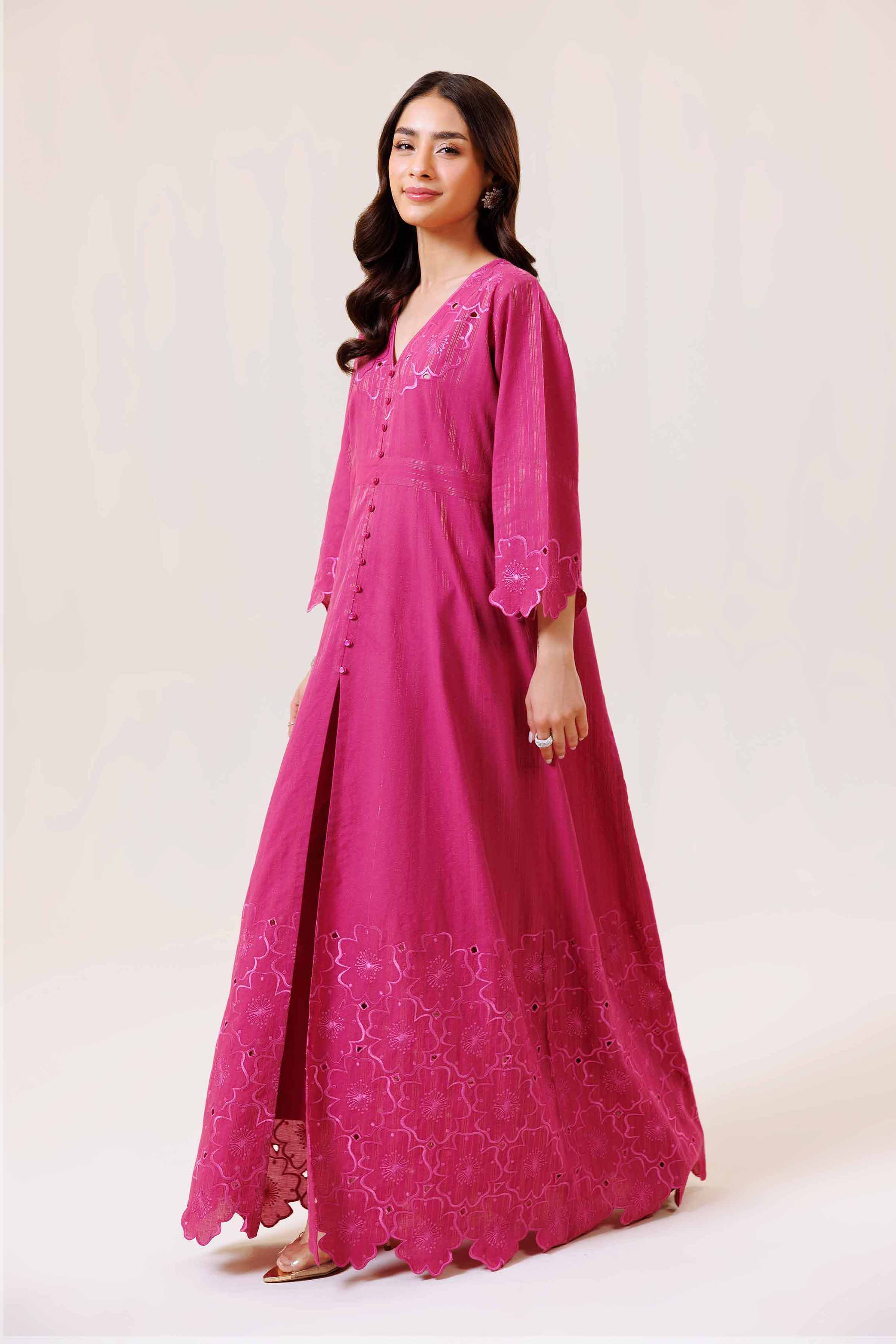 2 Piece - Embroidered Suit - KFE24-101