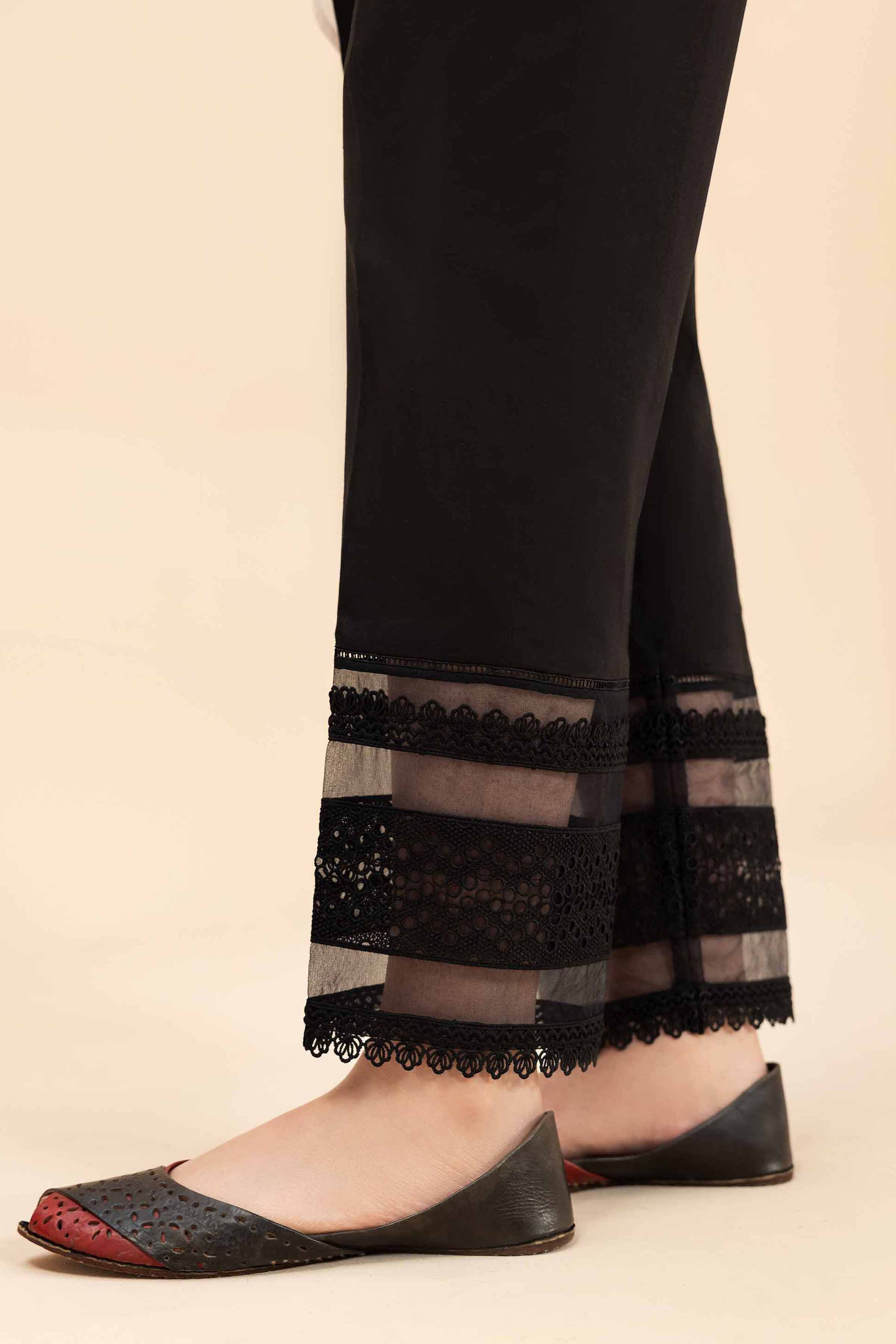 Embroidered Trousers - KFE24-129