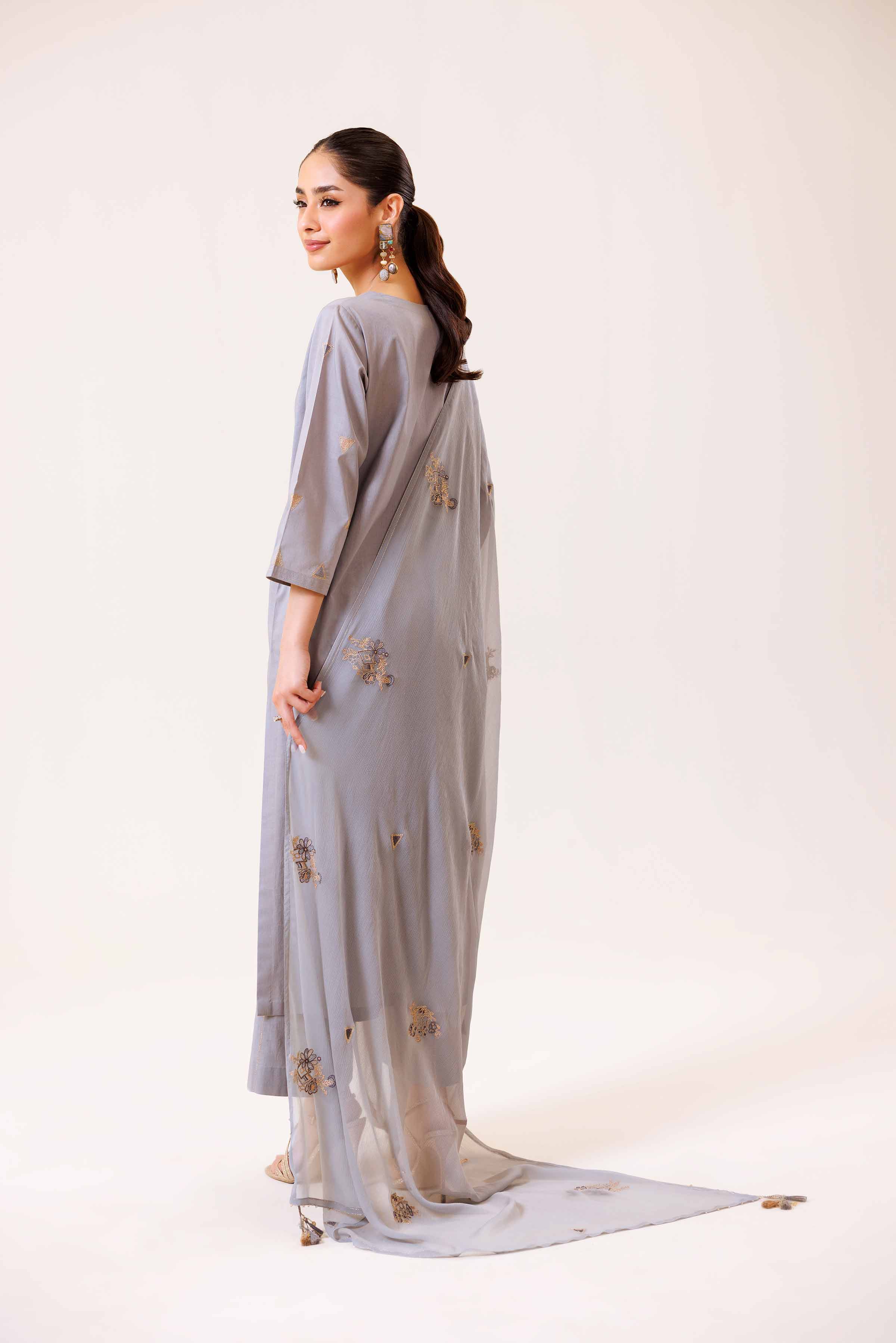 3 Piece - Embroidered Suit - KFE24-17