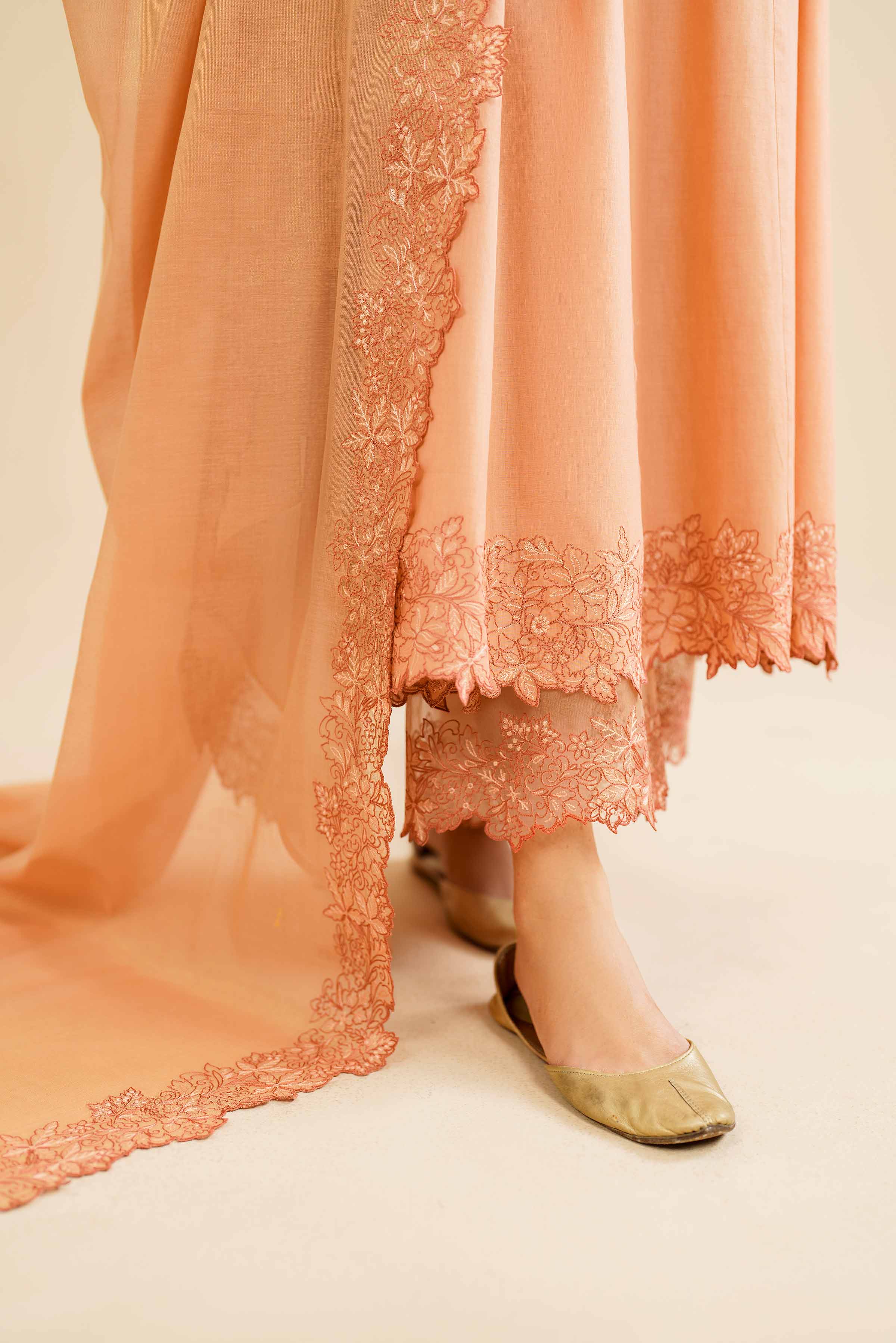 3 Piece - Embroidered Suit - KFE24-78