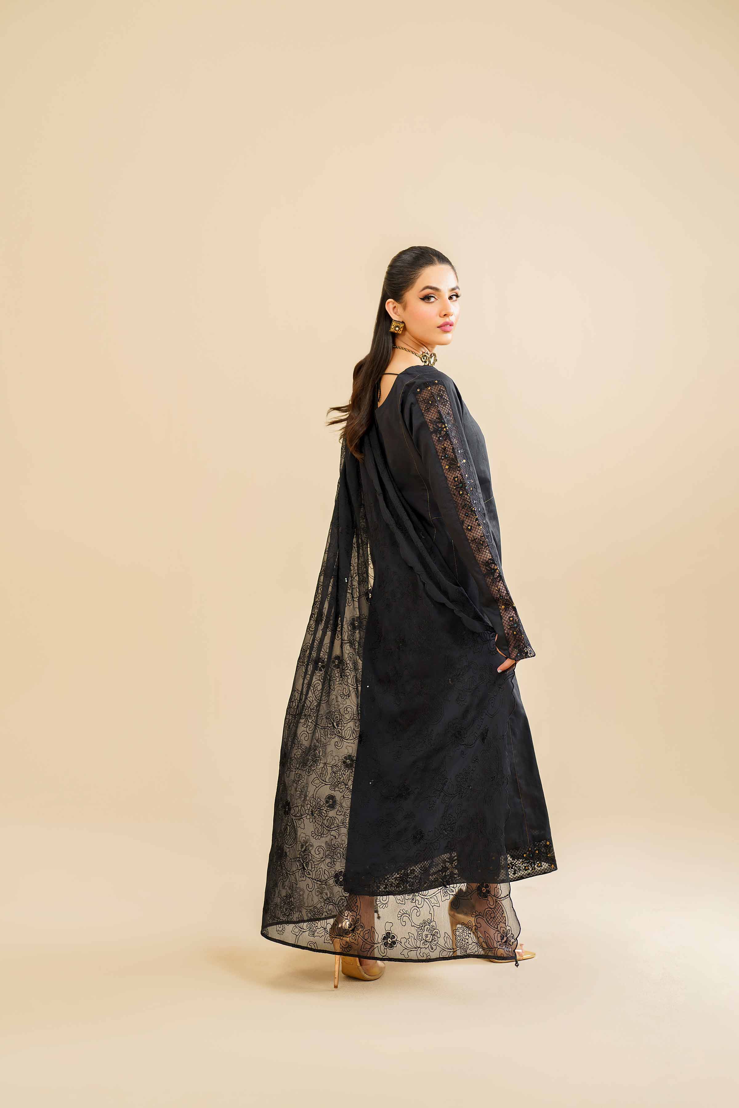 3 Piece - Embroidered Suit - KFE24-84