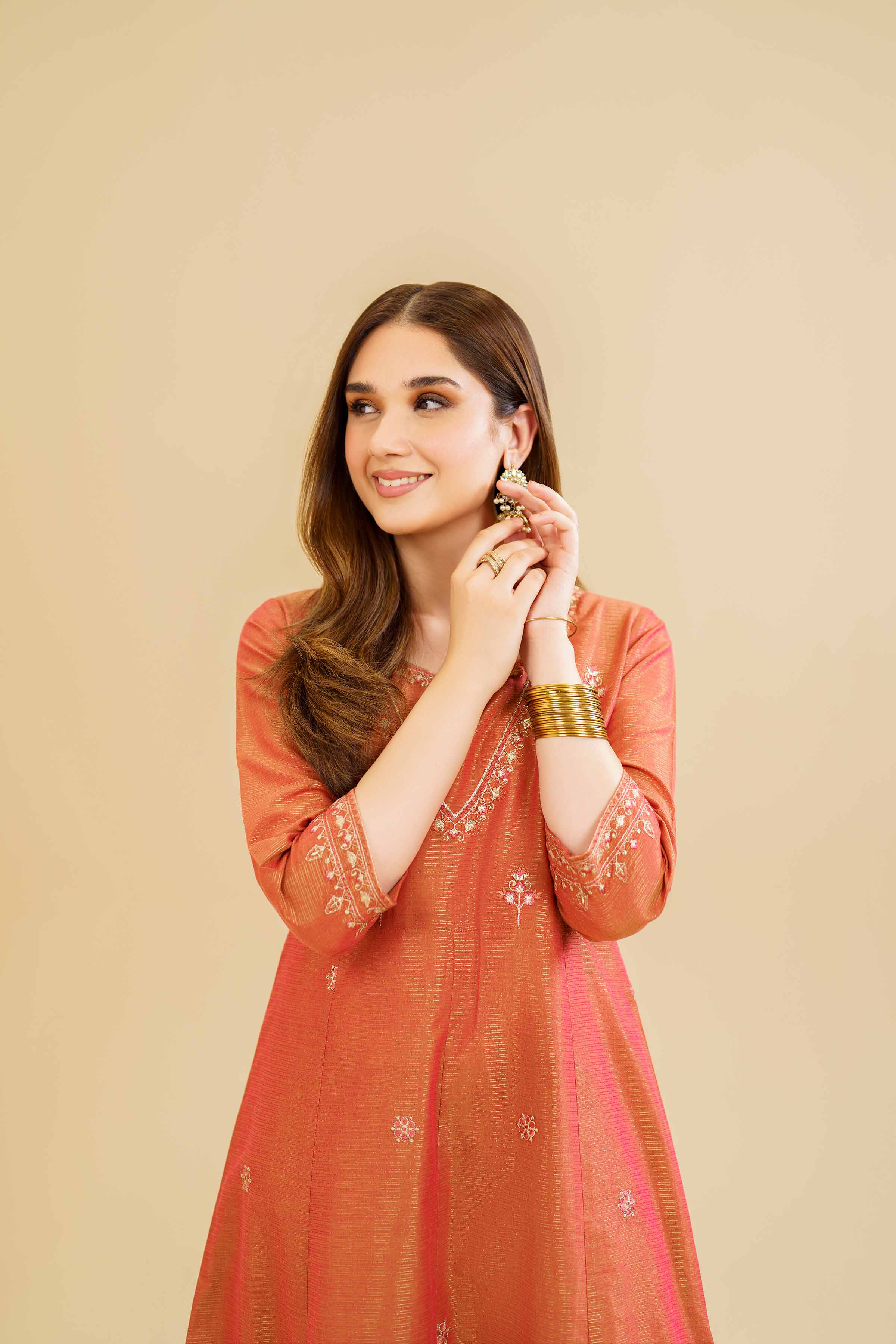 2 Piece - Embroidered Suit - KFE24-99