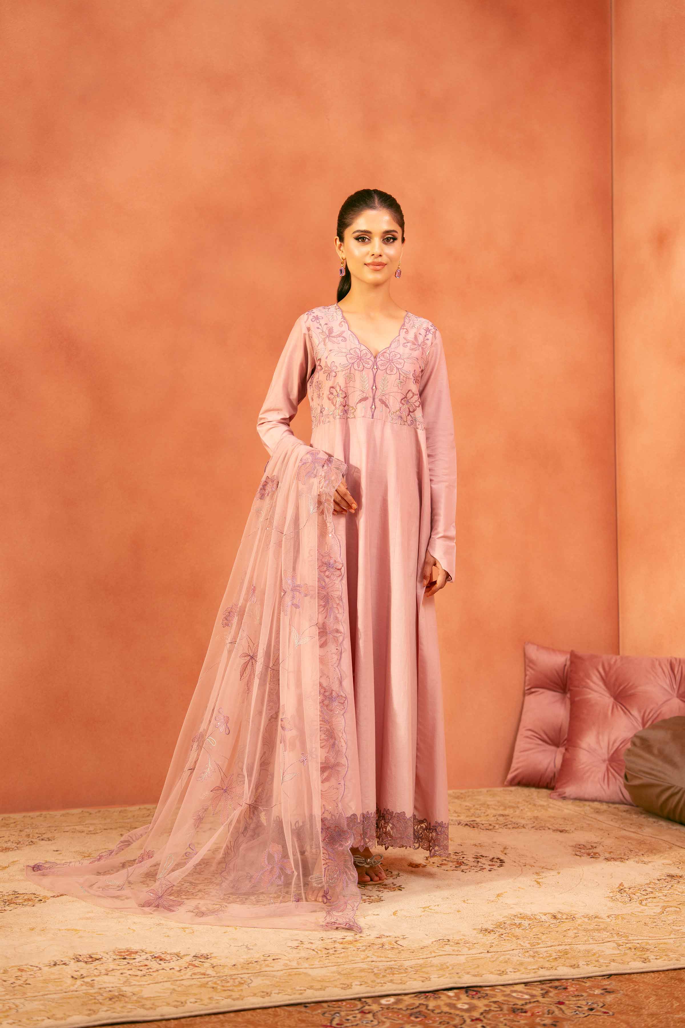 2 Piece - Embroidered Suit - KFE25-114 for Women - Pret Collection | Nishat | Shop Online