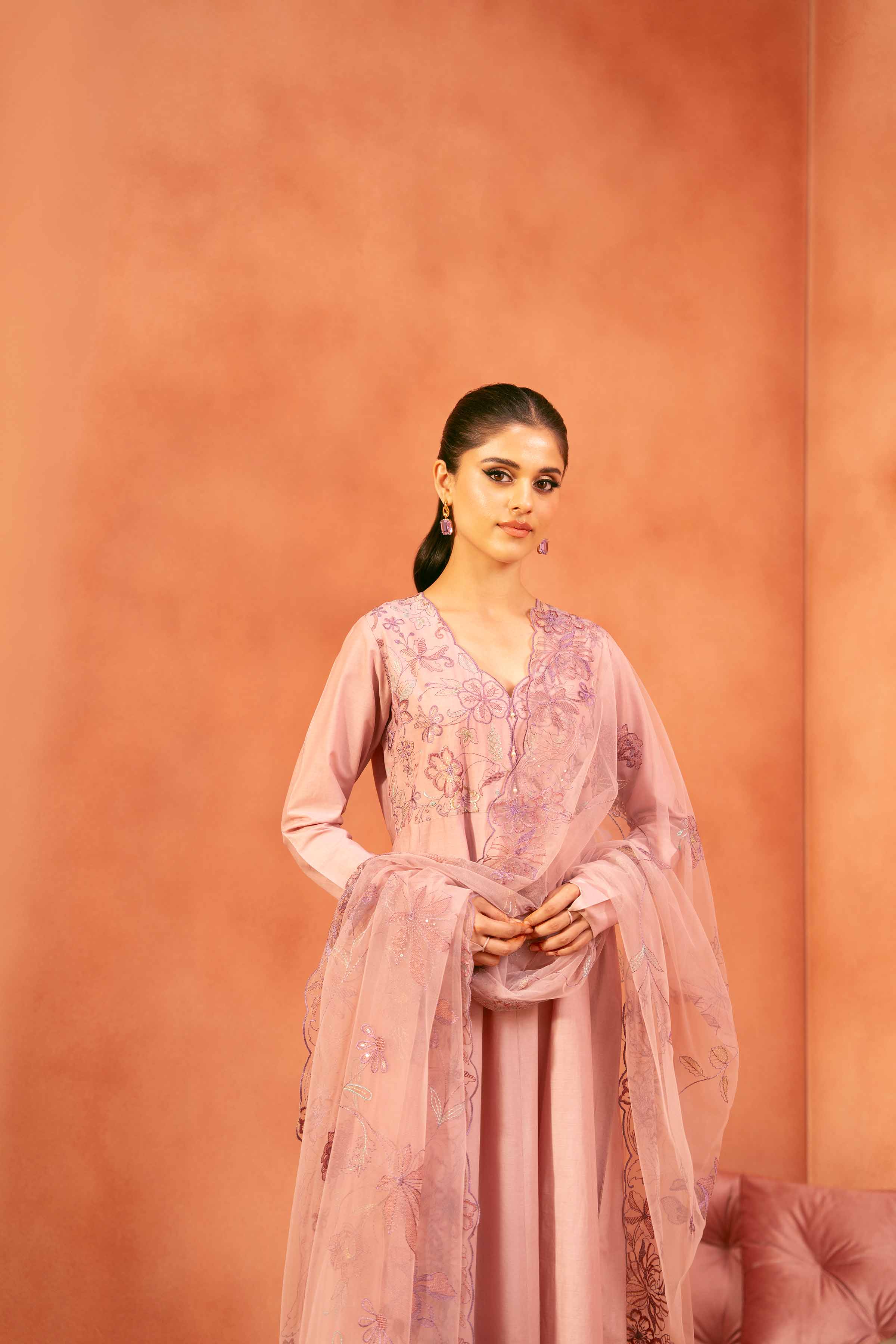 2 Piece - Embroidered Suit - KFE25-114 for Women - Pret Collection | Nishat | Shop Online