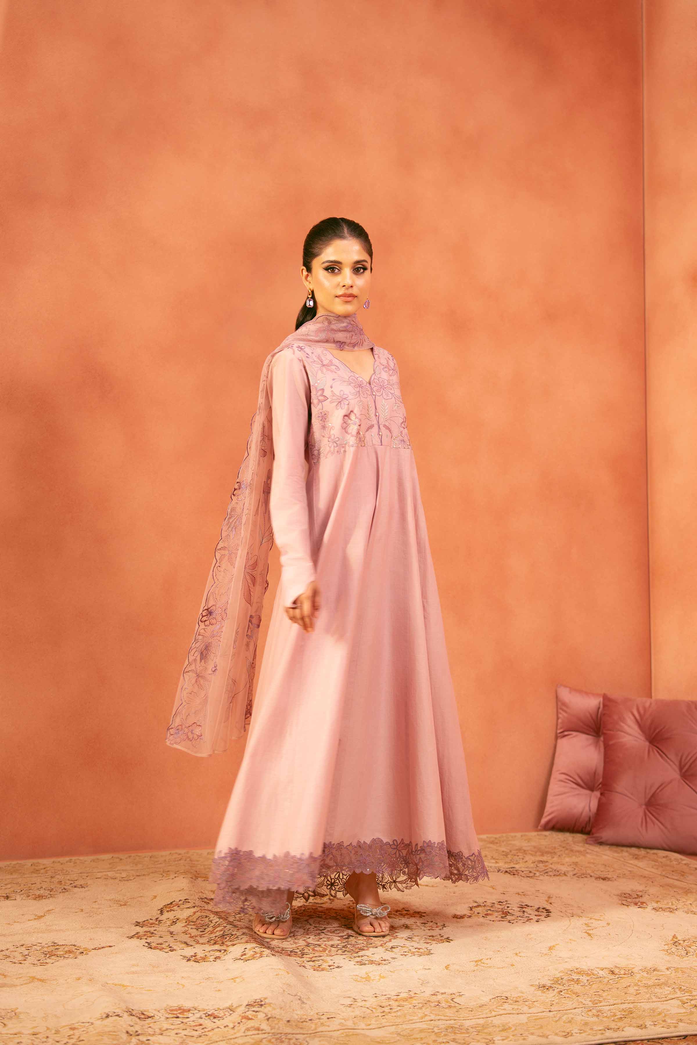 2 Piece - Embroidered Suit - KFE25-114 for Women - Pret Collection | Nishat | Shop Online