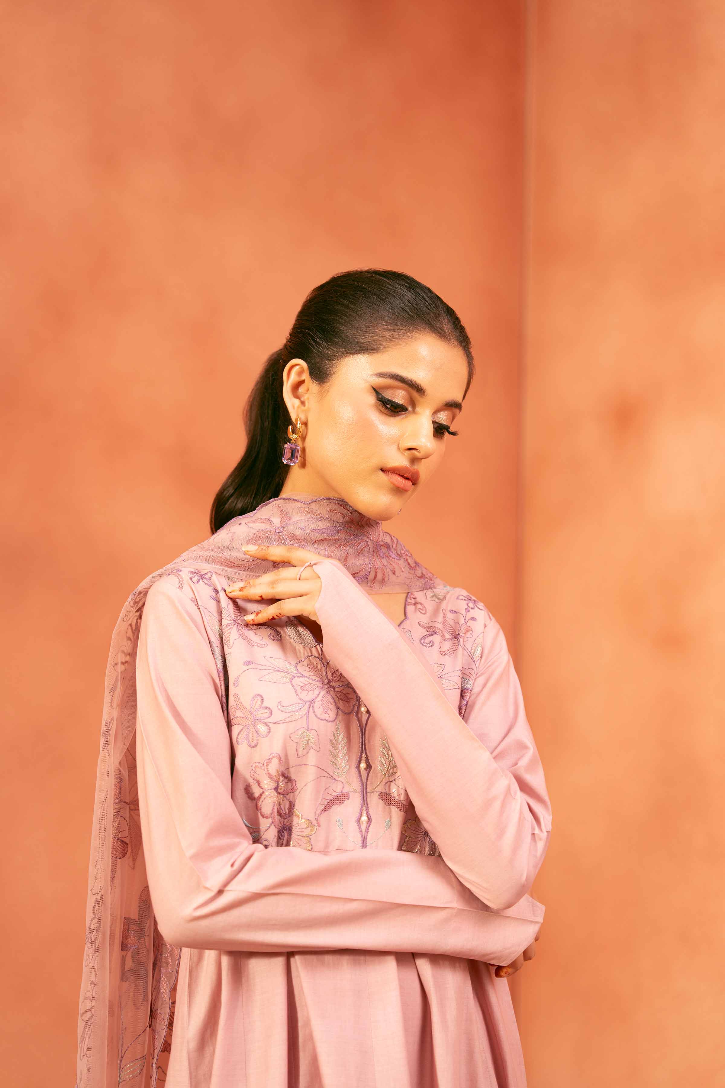 2 Piece - Embroidered Suit - KFE25-114 for Women - Pret Collection | Nishat | Shop Online