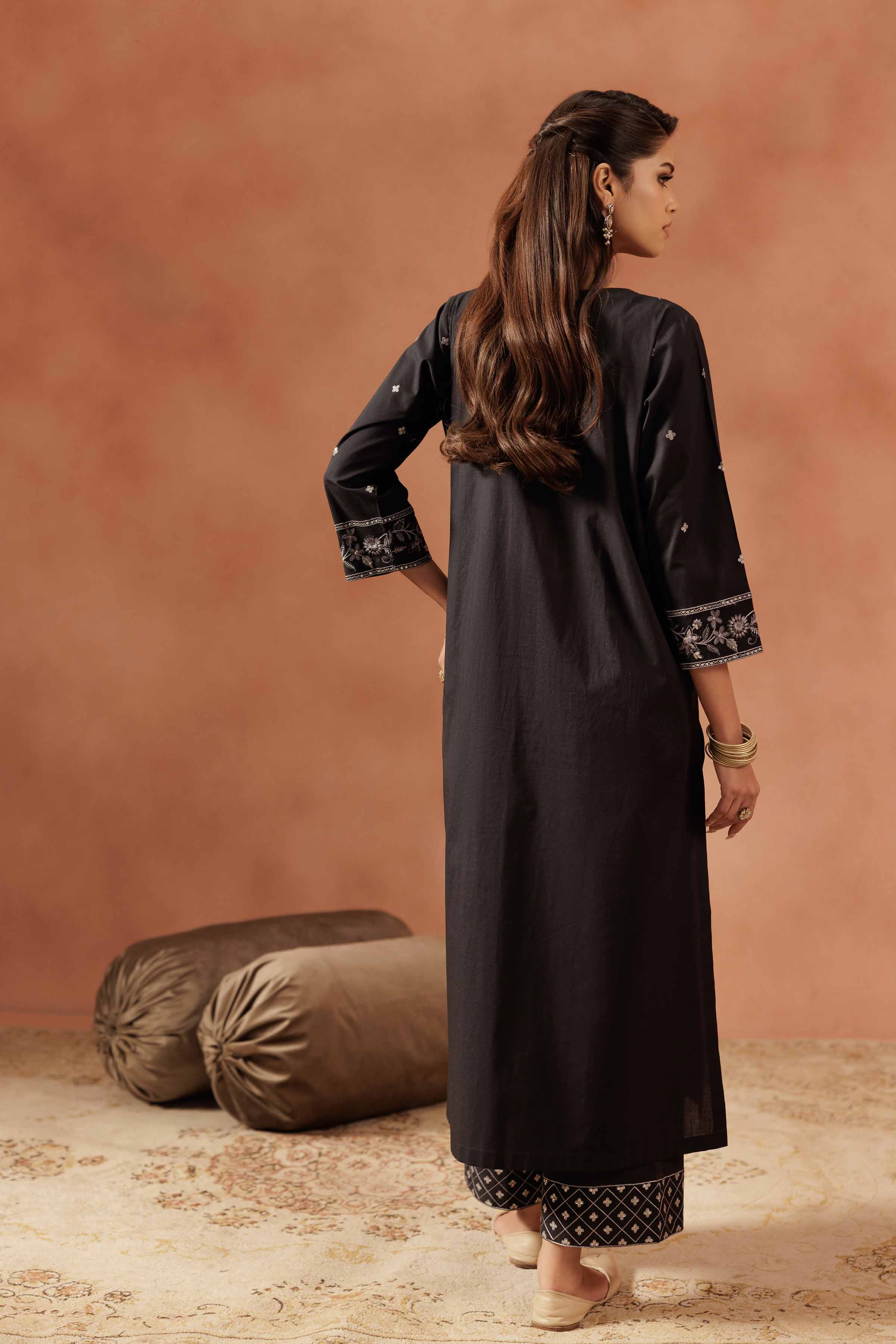 2 Piece - Embroidered Suit - KFE25-124