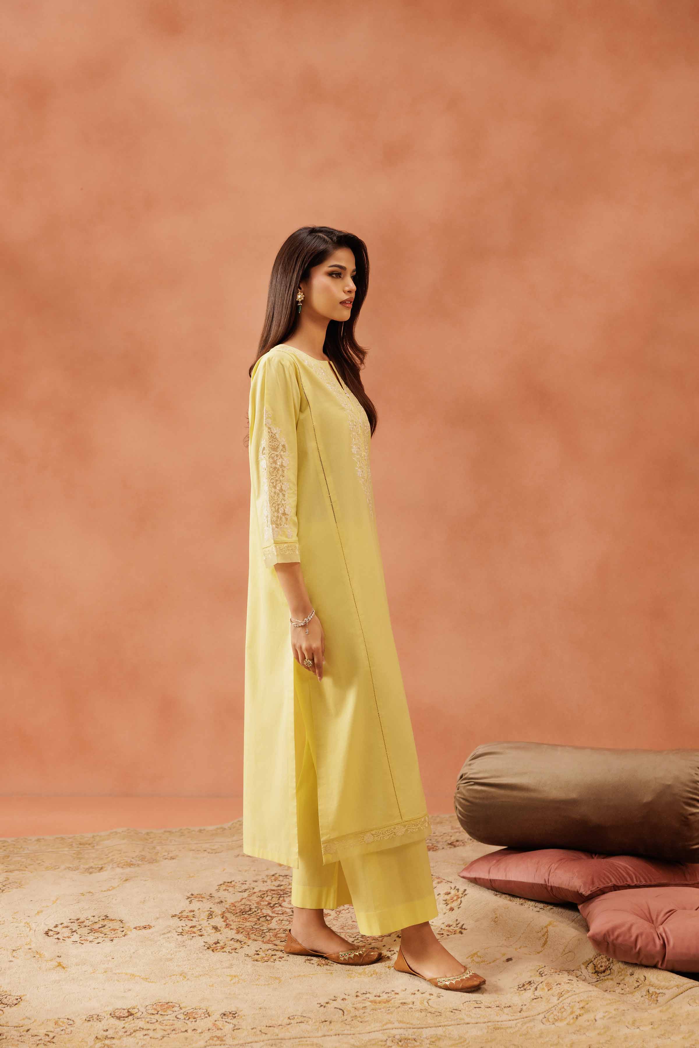 2 Piece - Embroidered Suit - KFE25-137