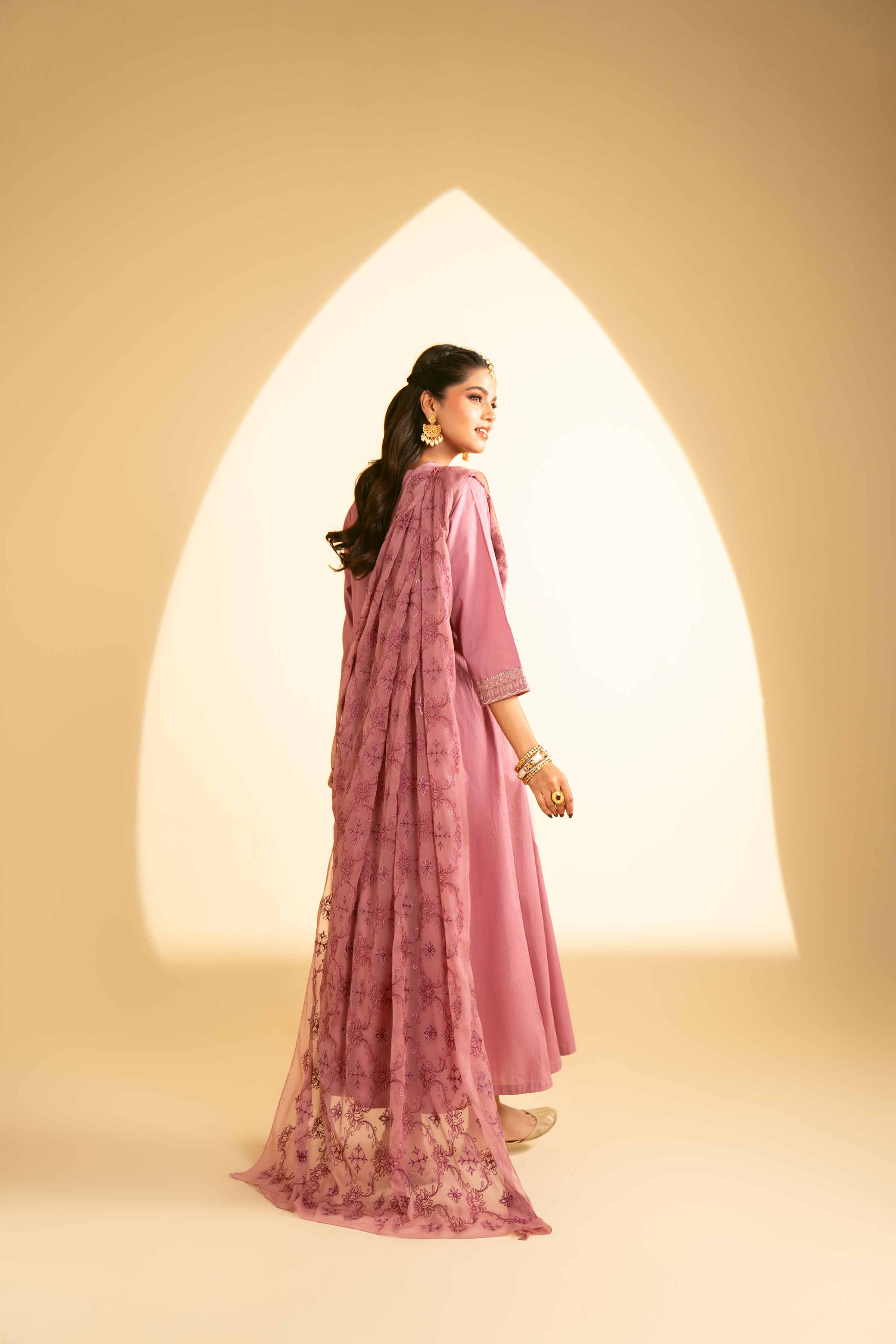 2 Piece - Embroidered Suit - KFE25-18