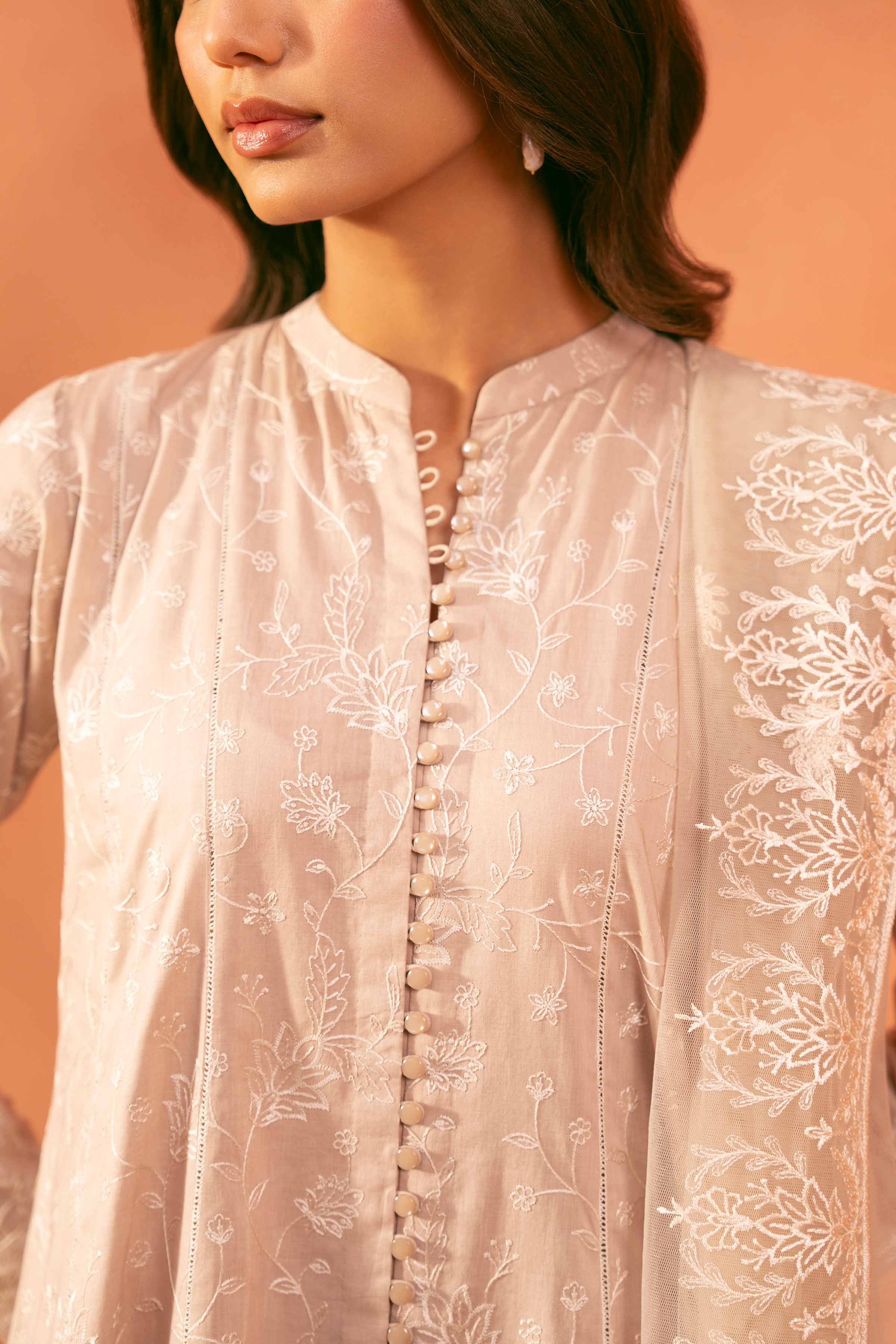 3 Piece - Embroidered Suit - KFE25-181 for Women - Pret Collection | Nishat | Shop Online