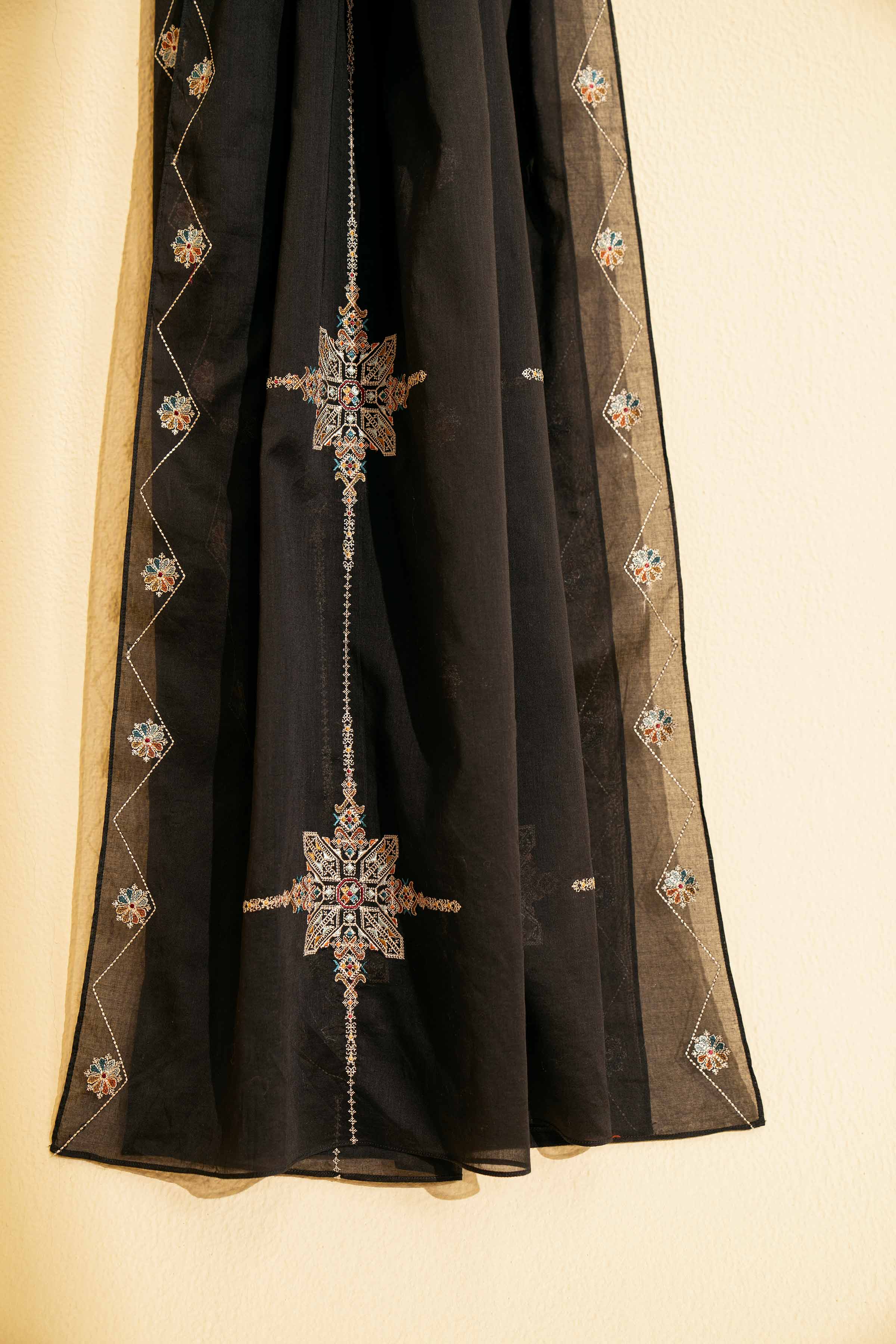 Embroidered Dupatta - KFE25-52