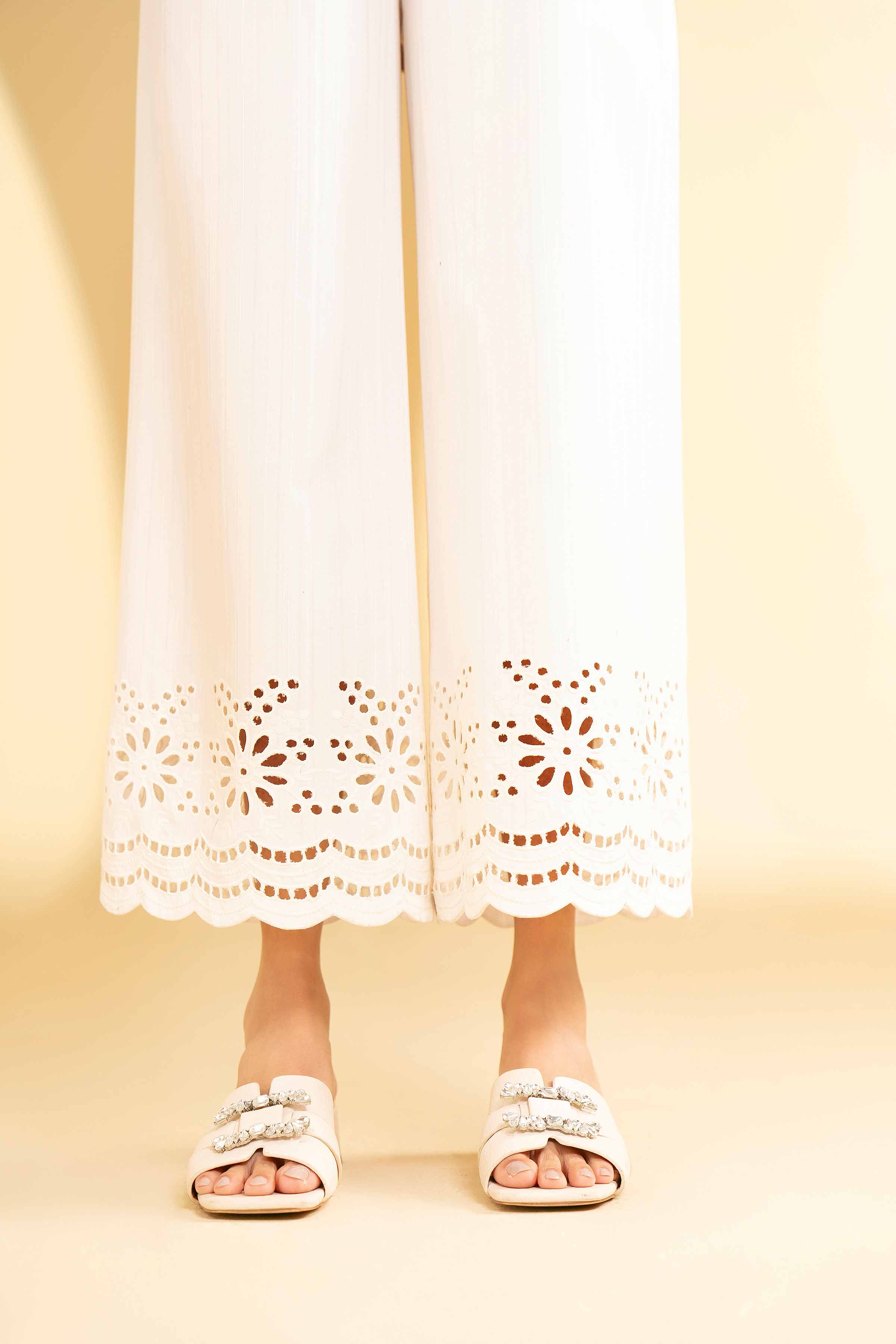 Embroidered Trousers - KFE25-58