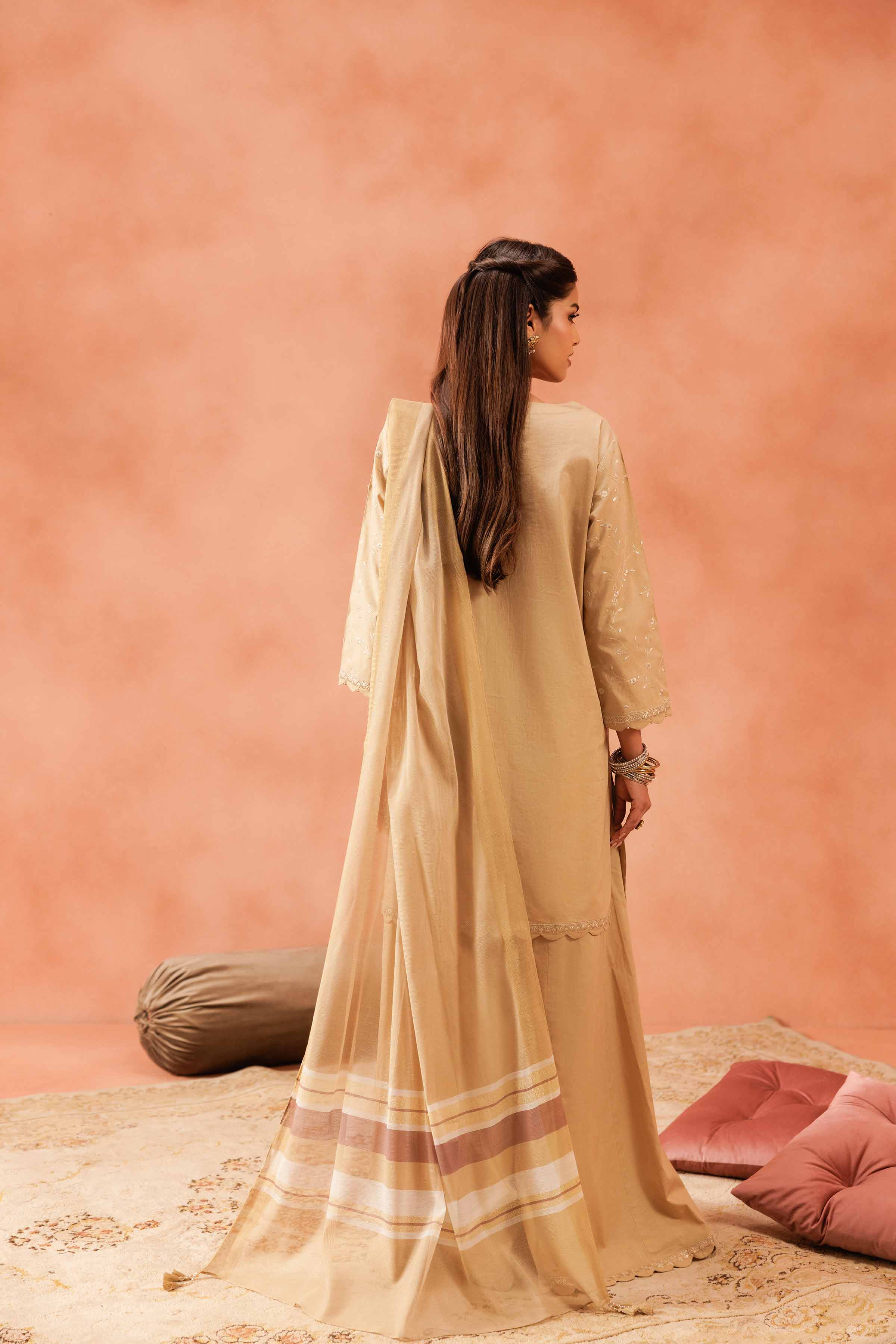 3 Piece - Embroidered Suit - KFE25-85