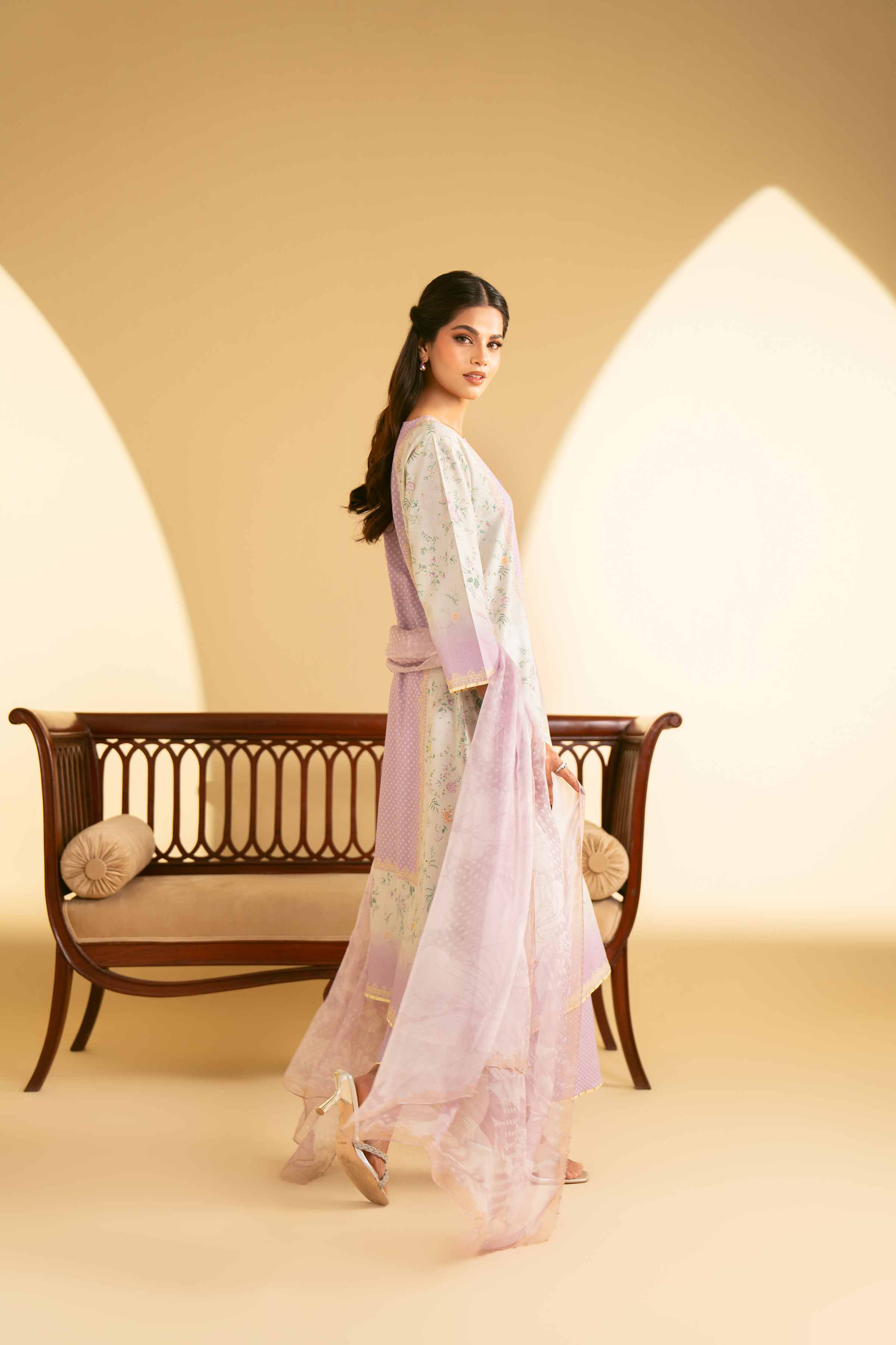 3 Piece - Printed Suit - KFE25-89