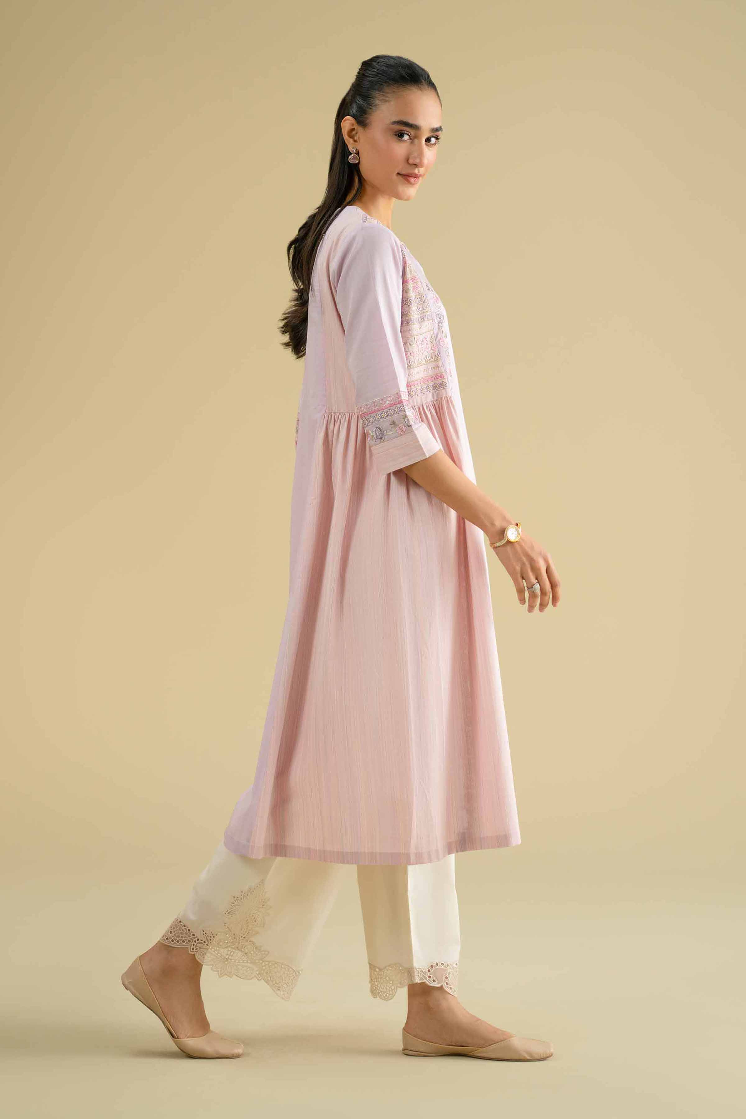 Embroidered Dress - KFE26-09 for Women - Pret Collection | Nishat | Shop Online