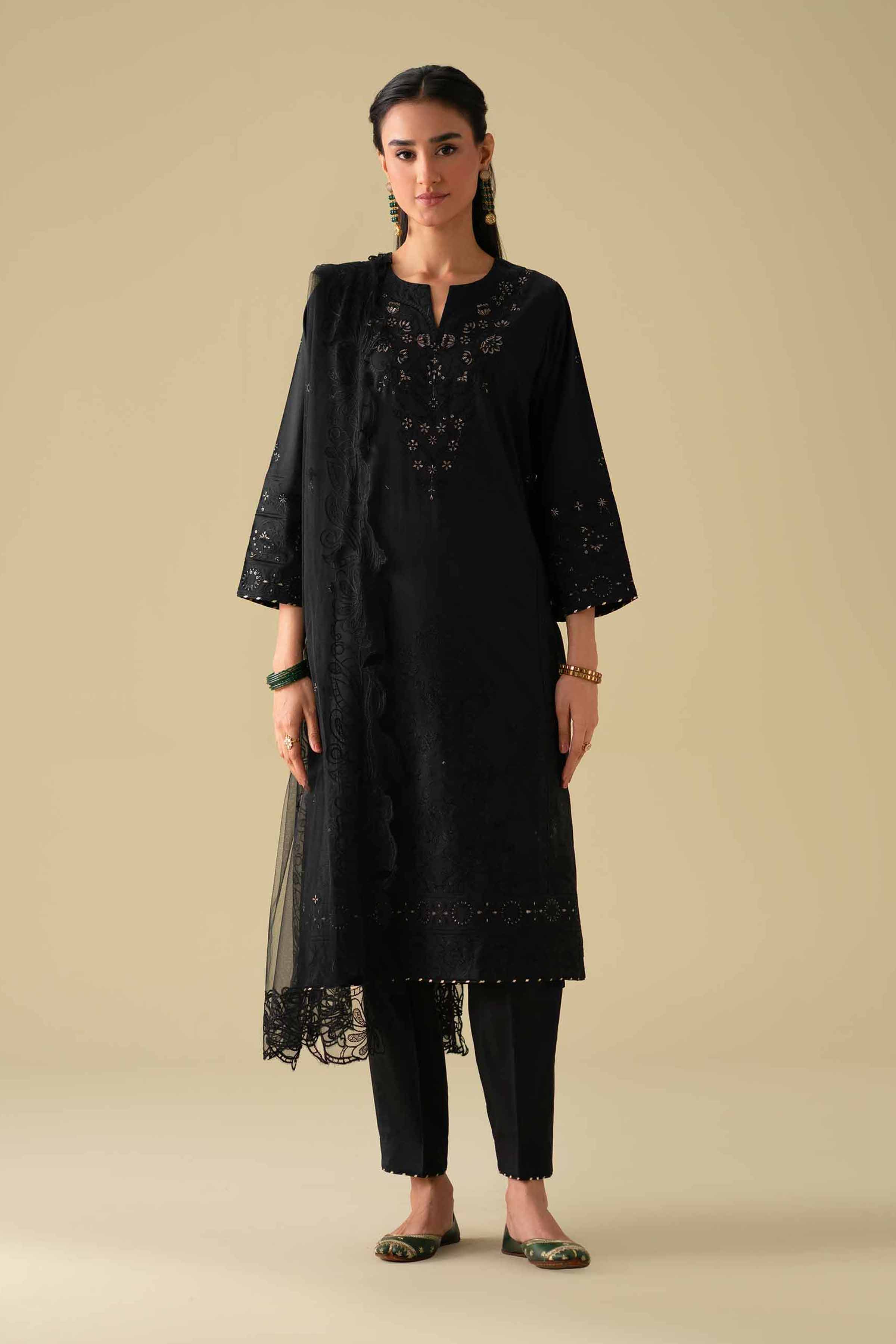 3 Piece - Embroidered Suit - KFE26-102 for Women - Pret Collection | Nishat | Shop Online