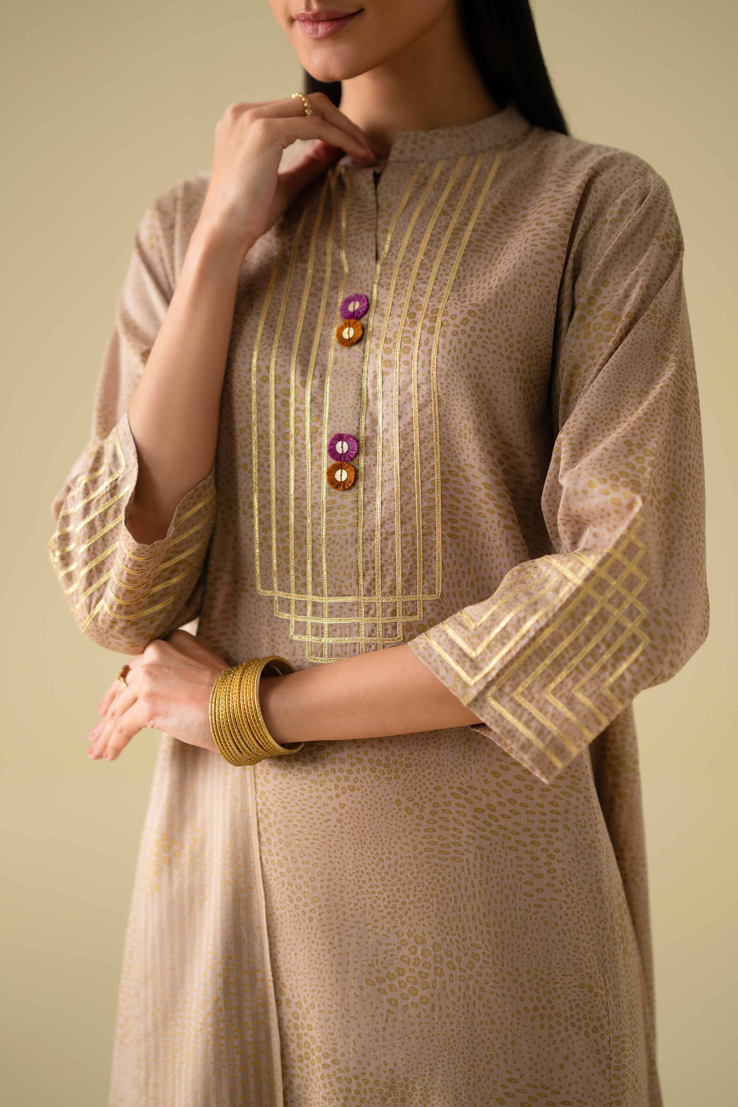 3 Piece - Embroidered Suit - KFE26-116 for Women - Pret Collection | Nishat | Shop Online