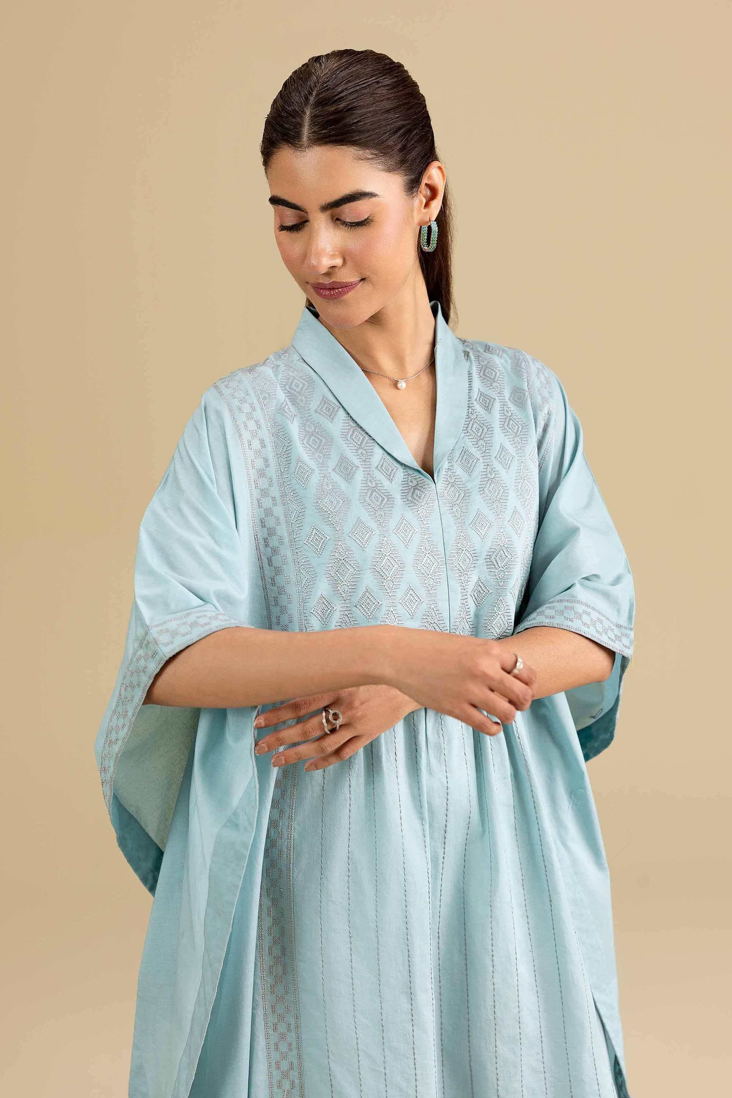 Embroidered Kaftan - KFE26-136