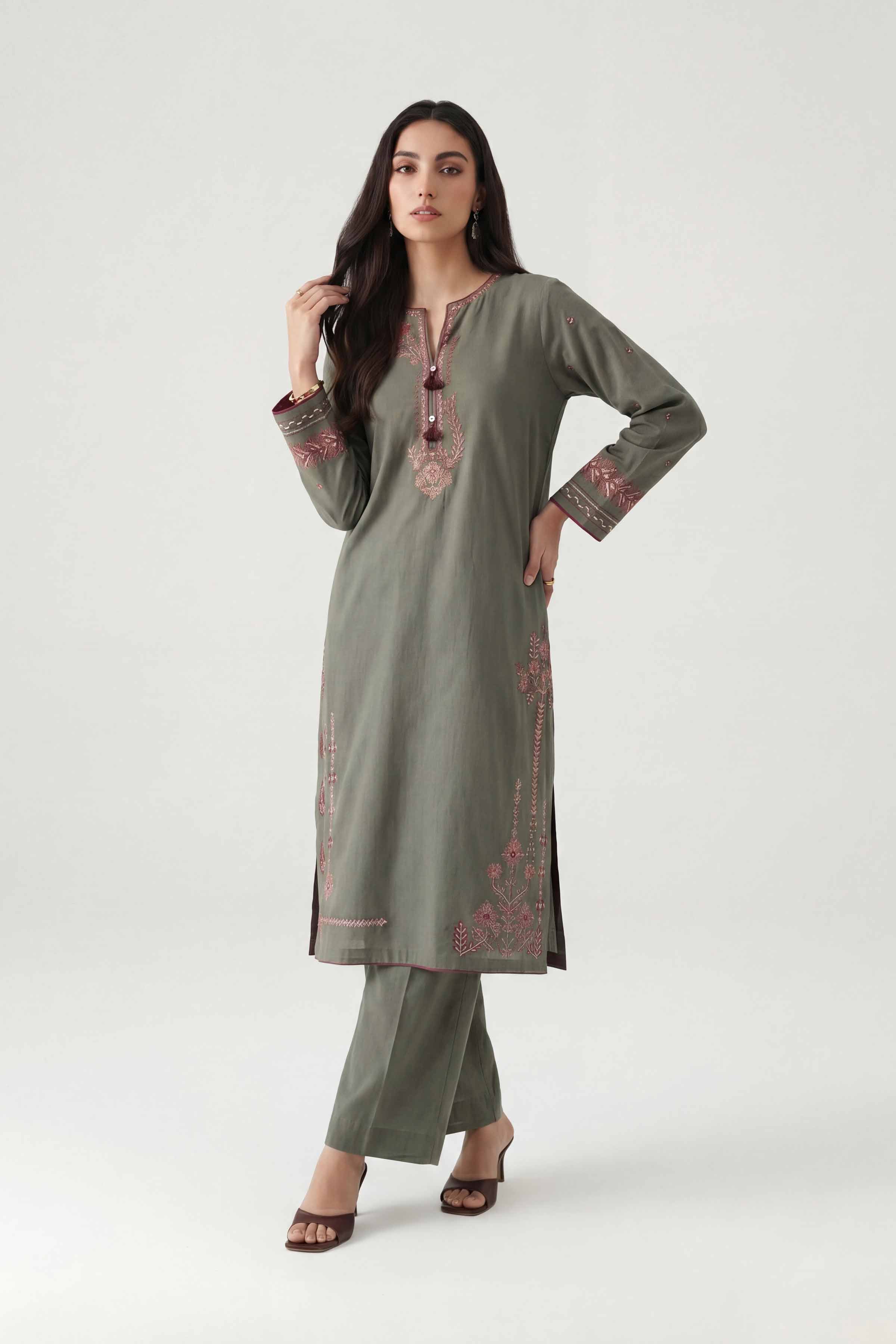 Embroidered Shirt - KFE26-137