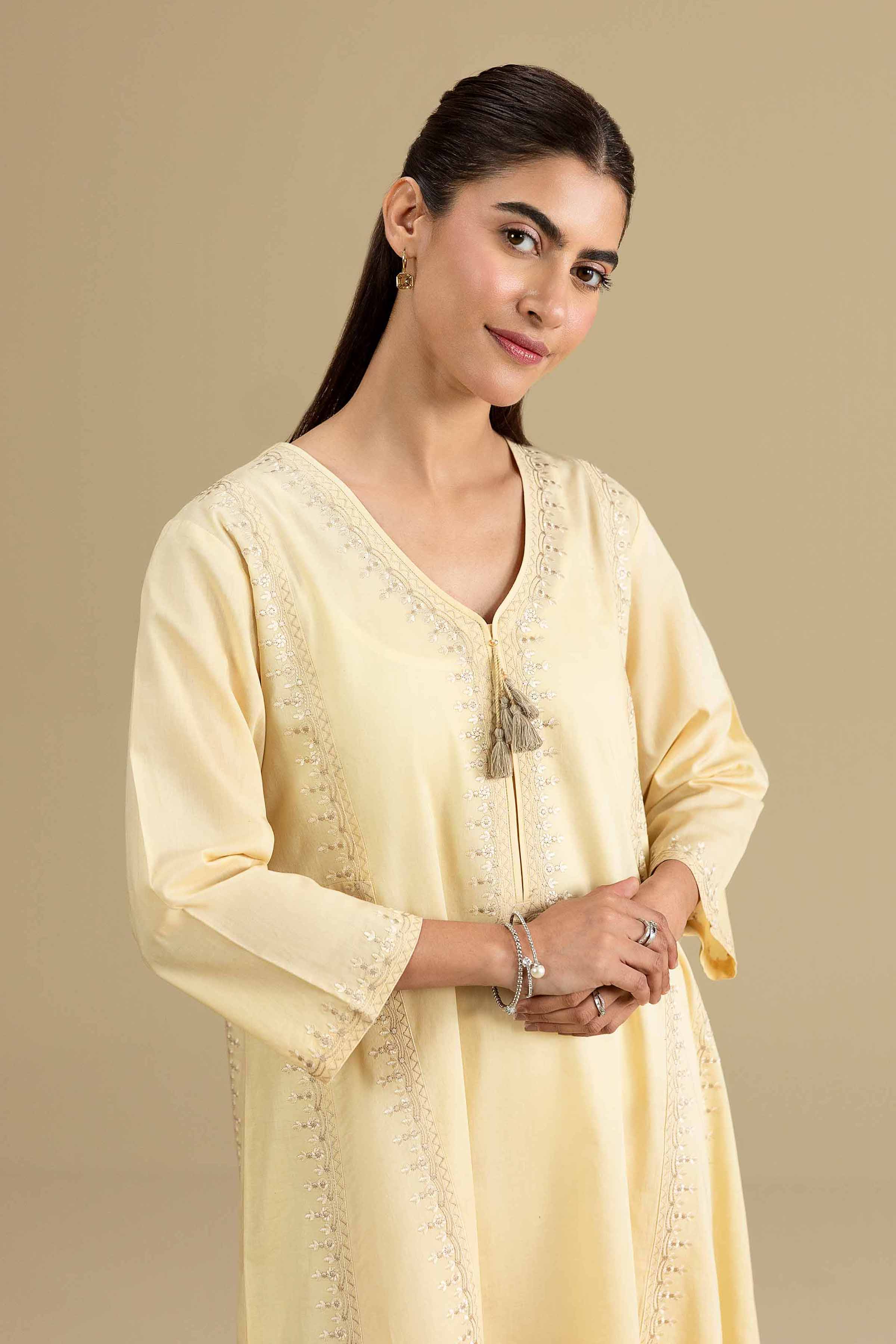 Embroidered Shirt - KFE26-138