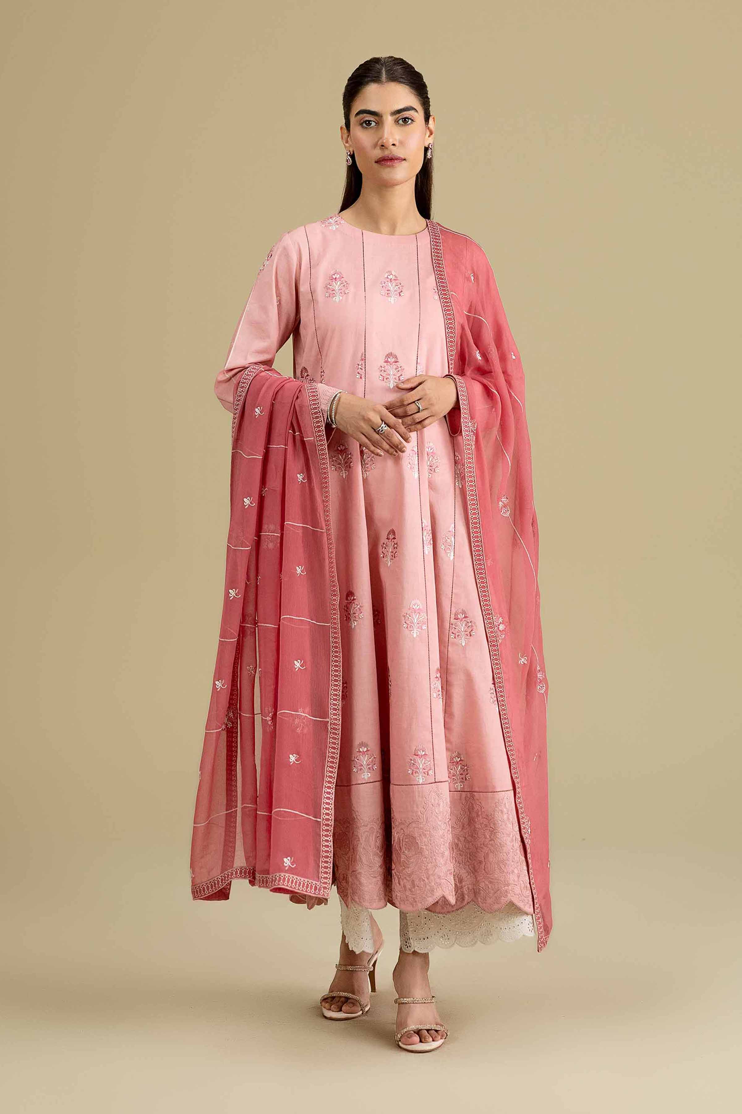 2 Piece - Embroidered Suit - KFE26-148