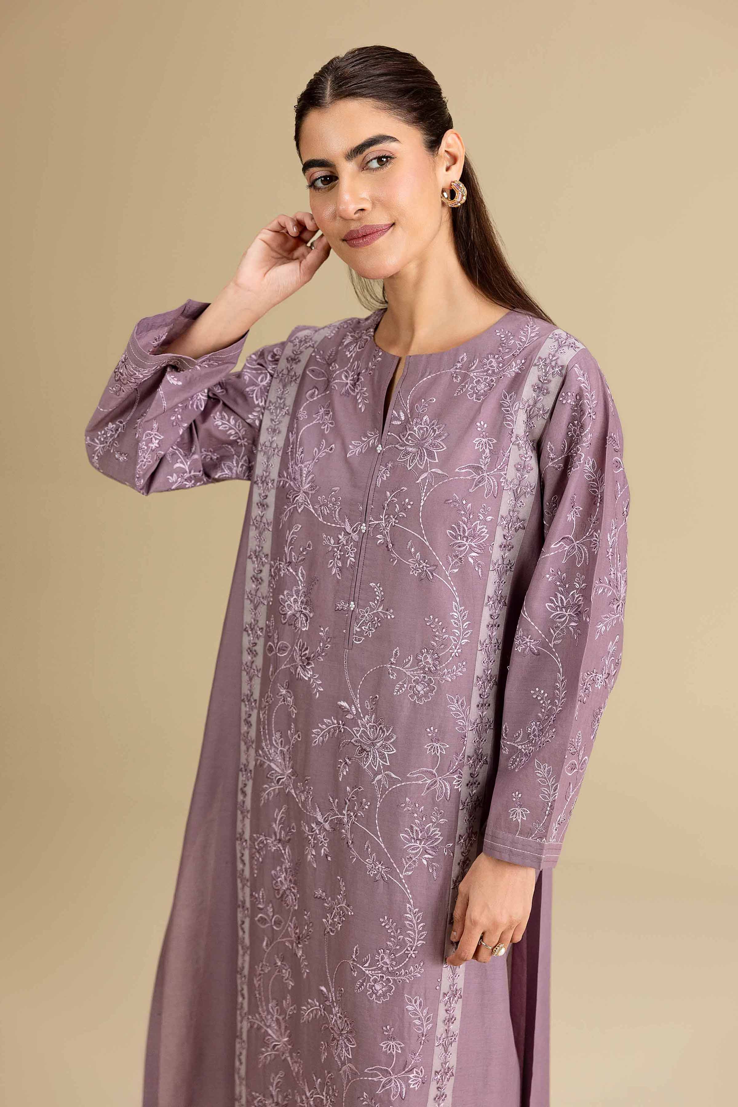 2 Piece - Embroidered Suit - KFE26-159