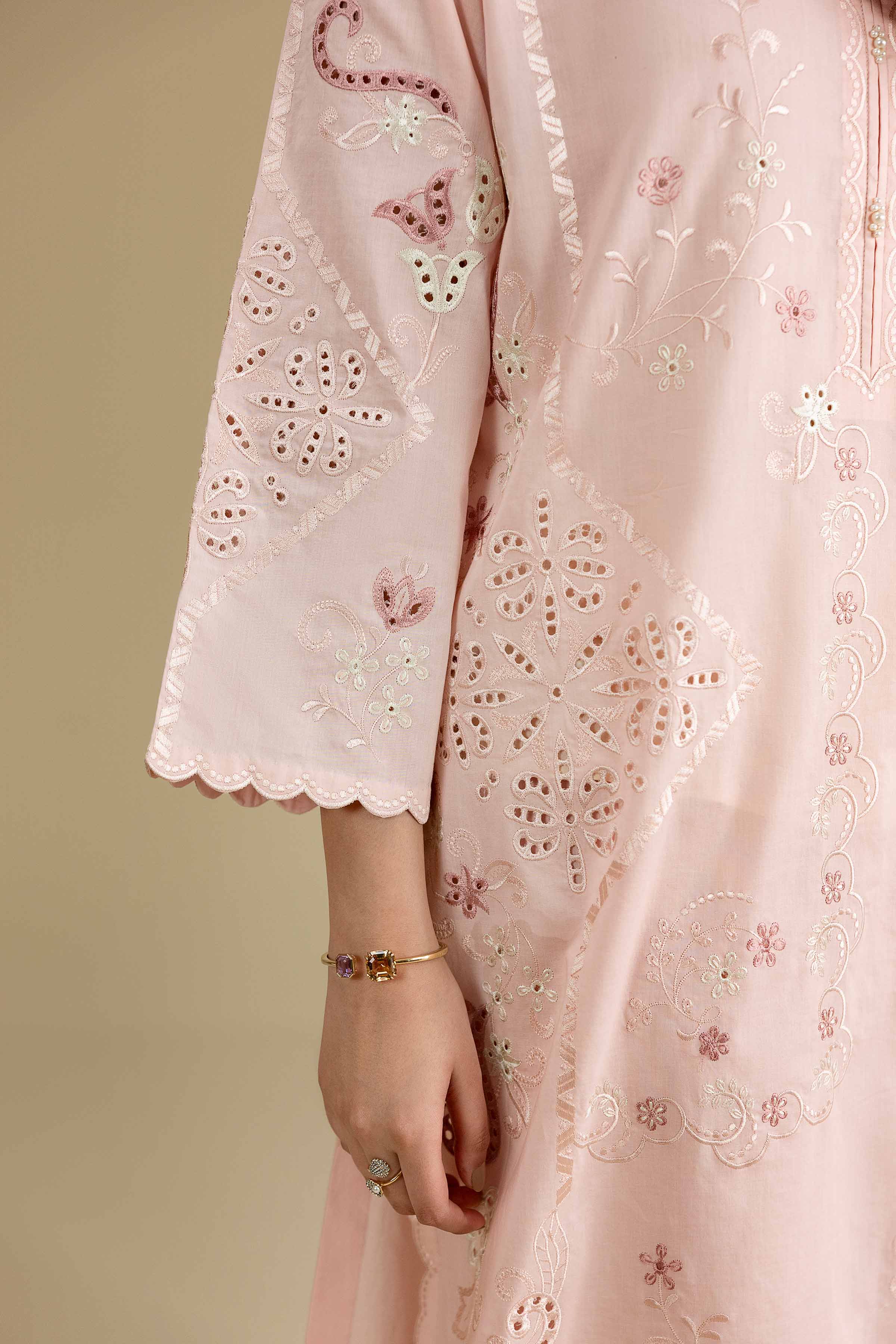 2 Piece - Embroidered Suit - KFE26-164