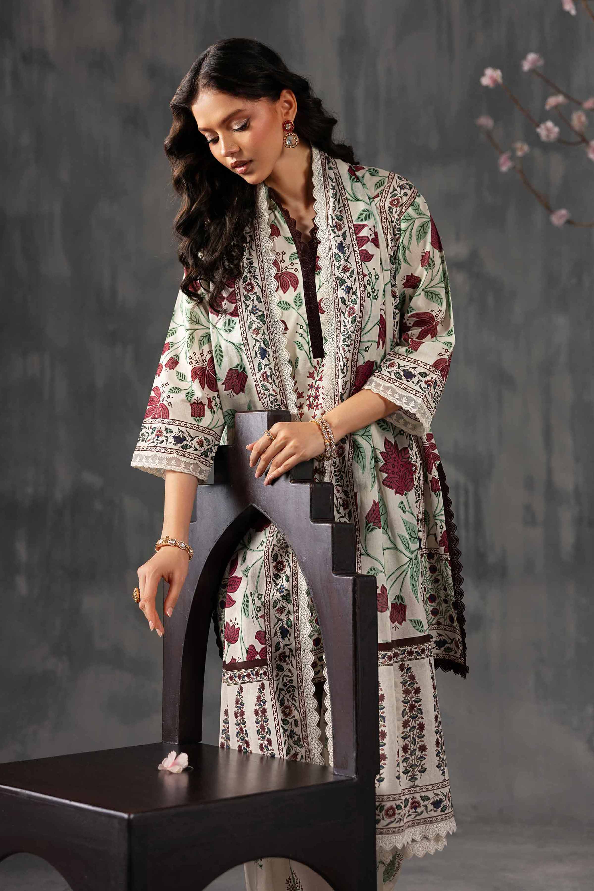 3 Piece - Printed Suit - KFE26-203