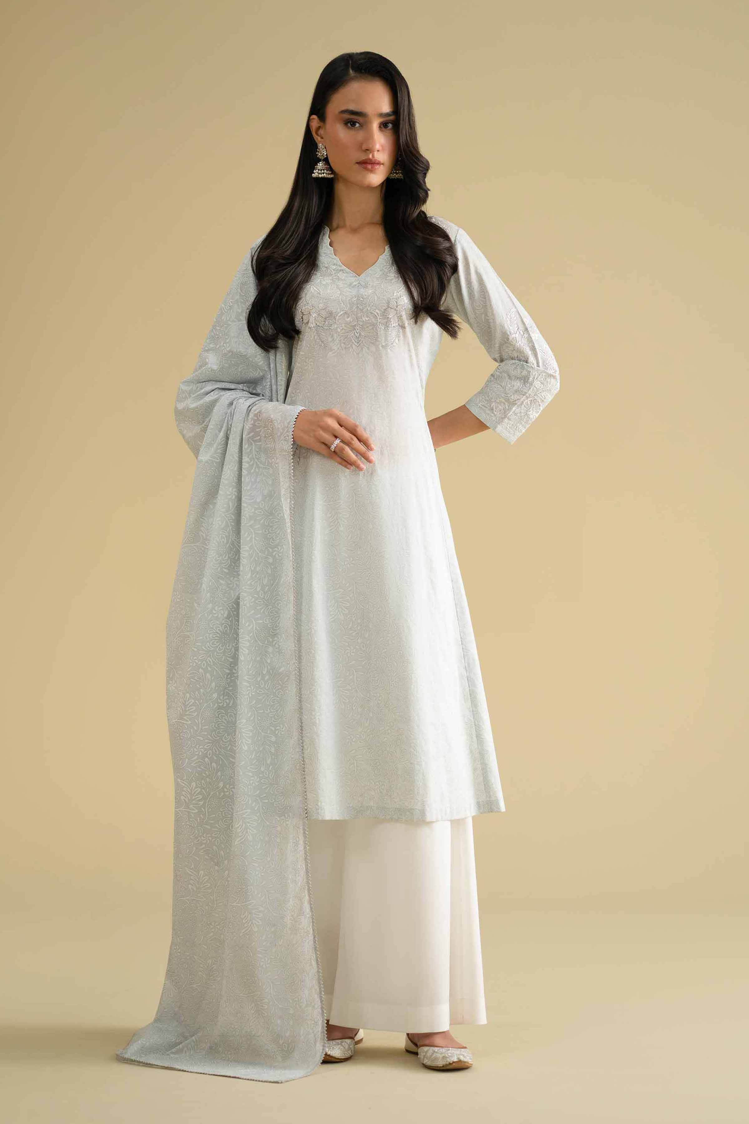 2 Piece - Printed Embroidered Suit - KFE26-229 for Women - Pret Collection | Nishat | Shop Online