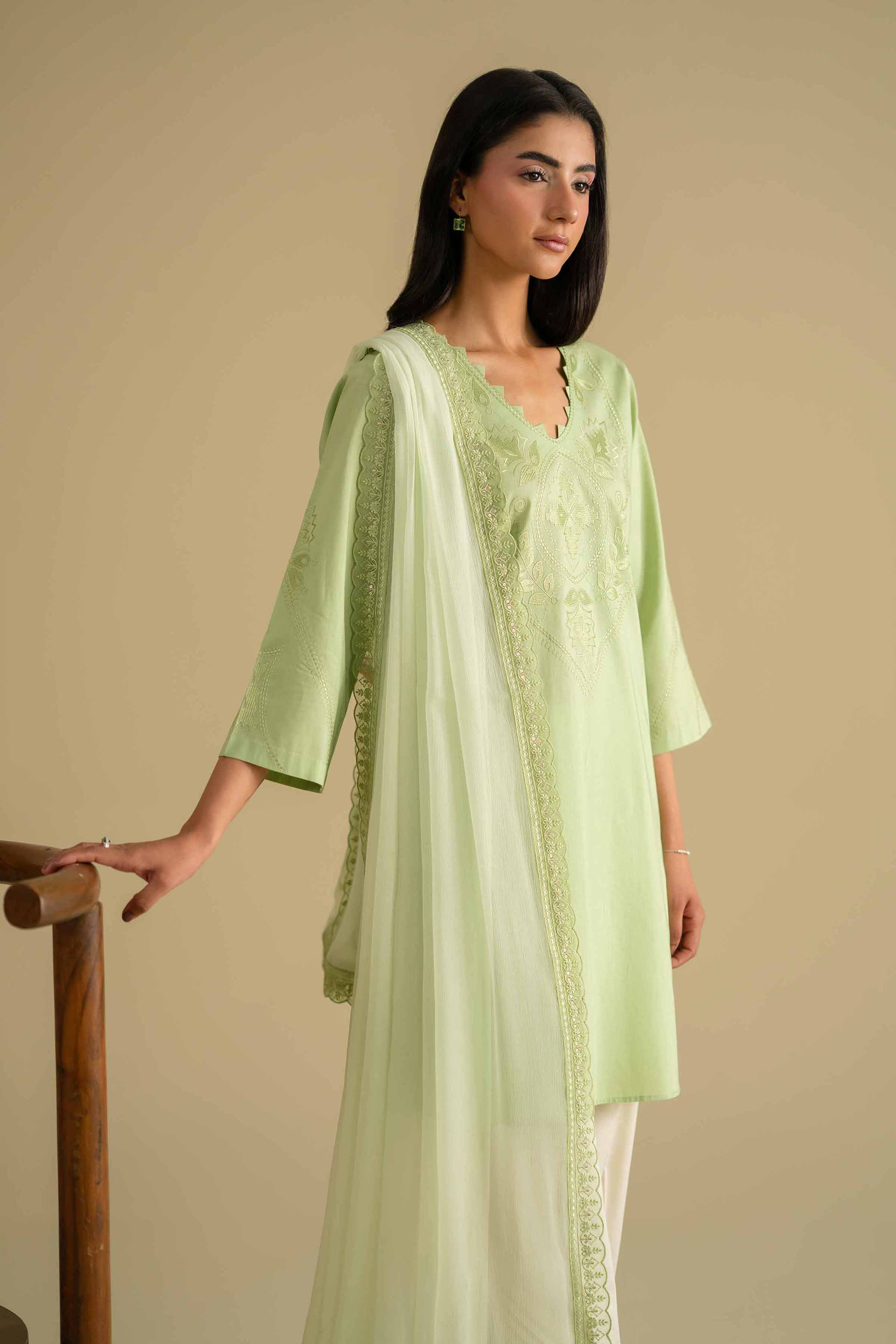 2 Piece - Embroidered Suit - KFE26-23 for Women - Pret Collection | Nishat | Shop Online