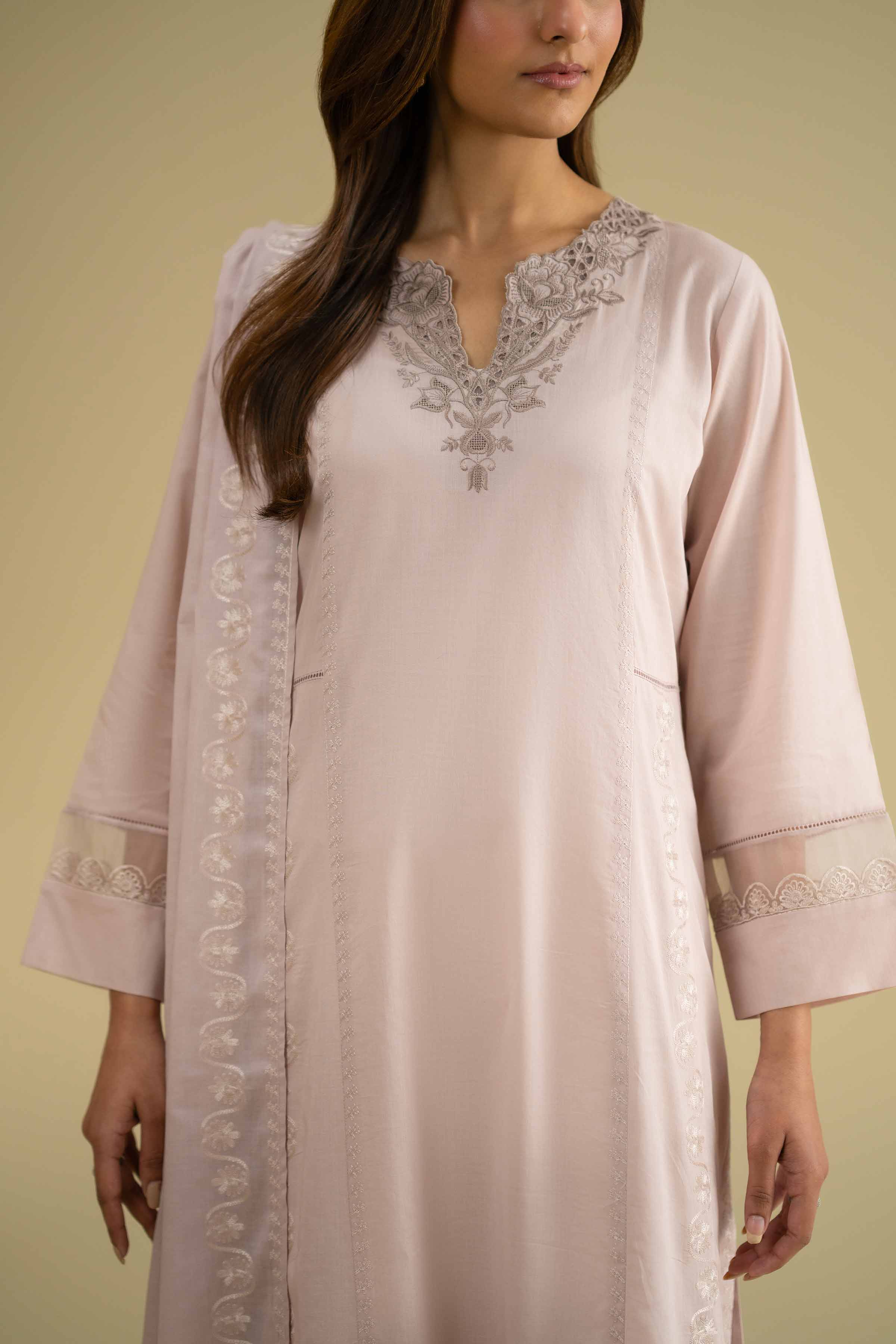 2 Piece - Embroidered Suit - KFE26-232 for Women - Pret Collection | Nishat | Shop Online