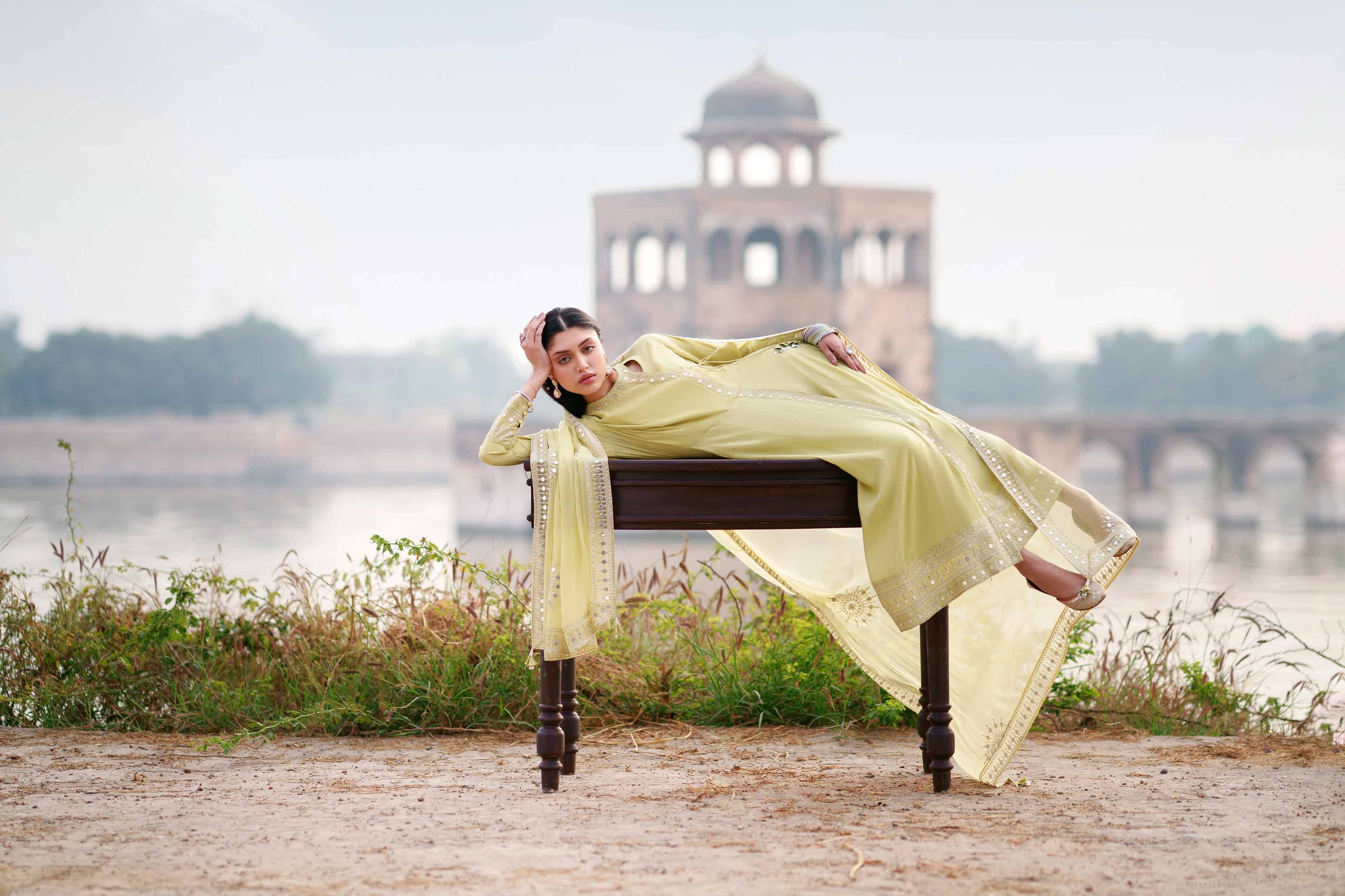 2 Piece - Embroidered Suit - KFE26-25 for Women - Pret Collection | Nishat | Shop Online