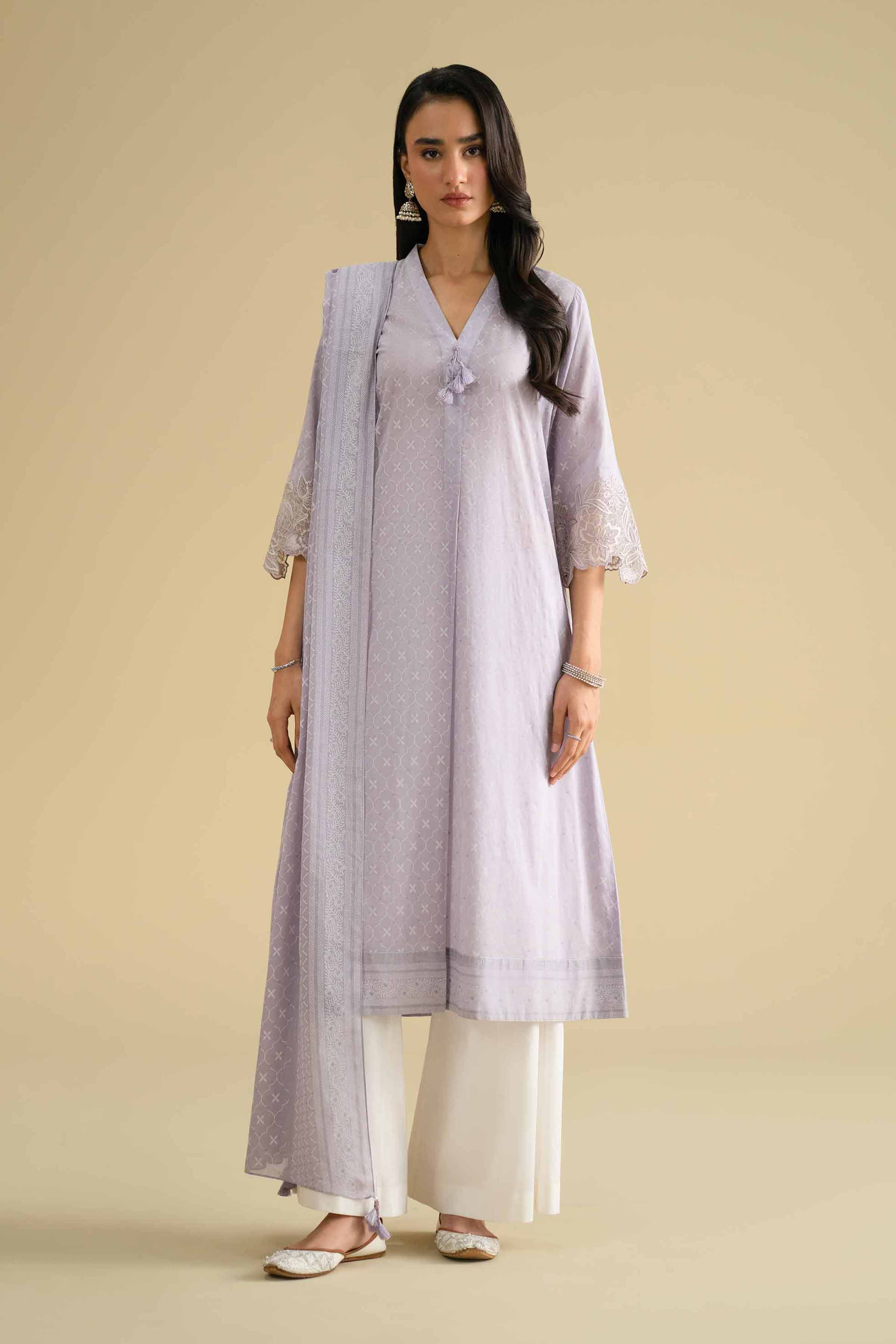2 Piece - Printed Embroidered Suit - KFE26-28 for Women - Pret Collection | Nishat | Shop Online