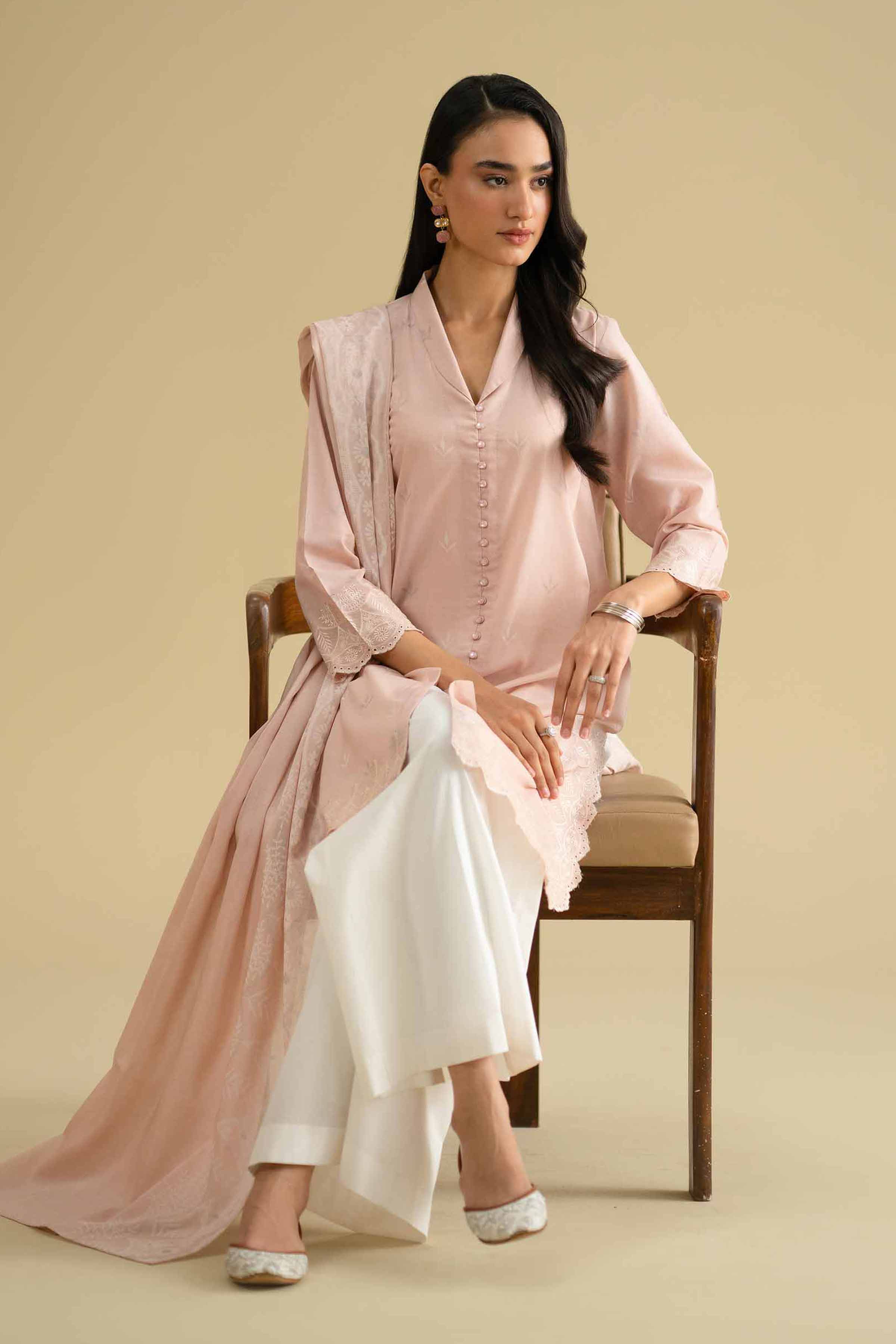 2 Piece - Printed Embroidered Suit - KFE26-29 for Women - Pret Collection | Nishat | Shop Online