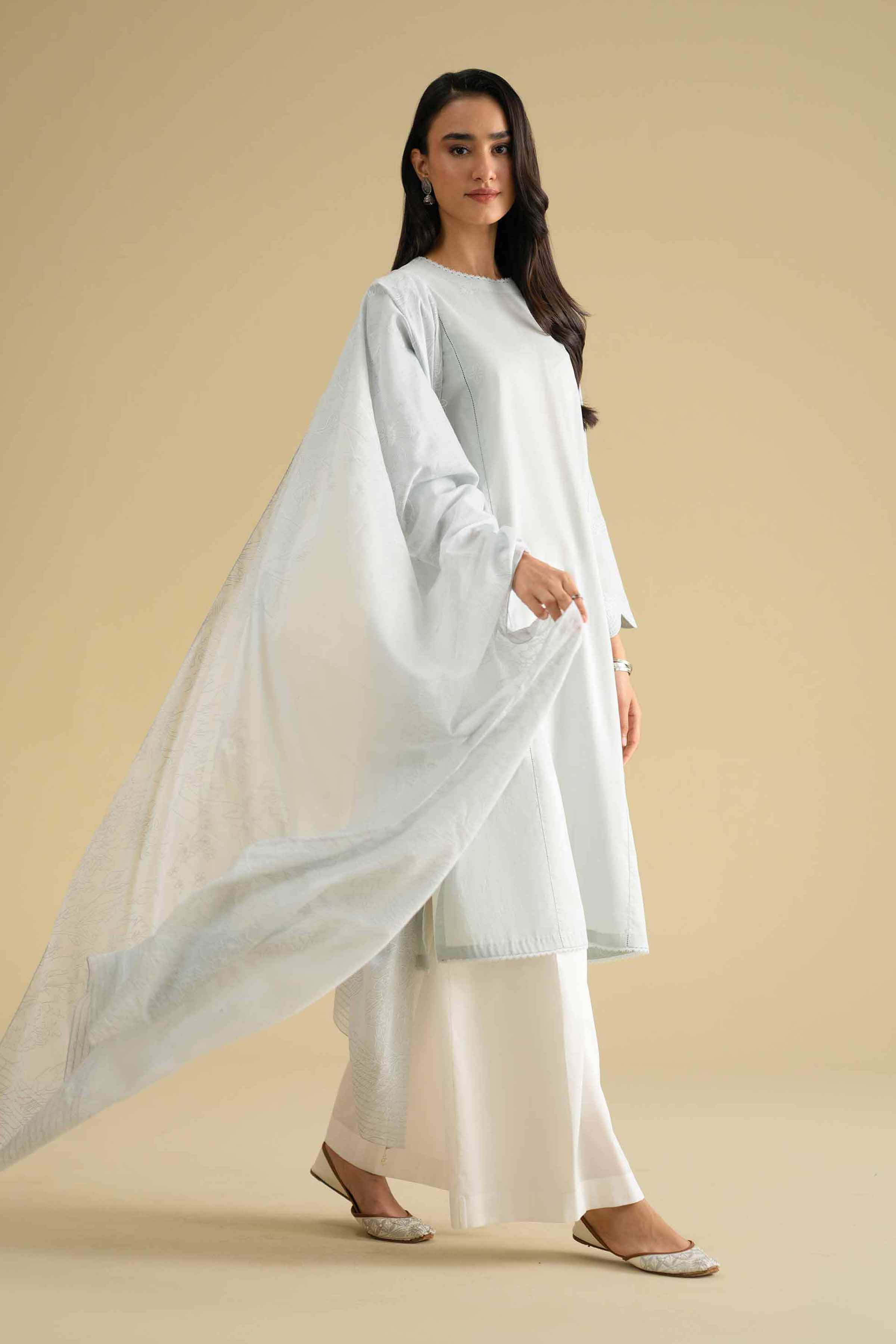 2 Piece - Printed Embroidered Suit - KFE26-30 for Women - Pret Collection | Nishat | Shop Online