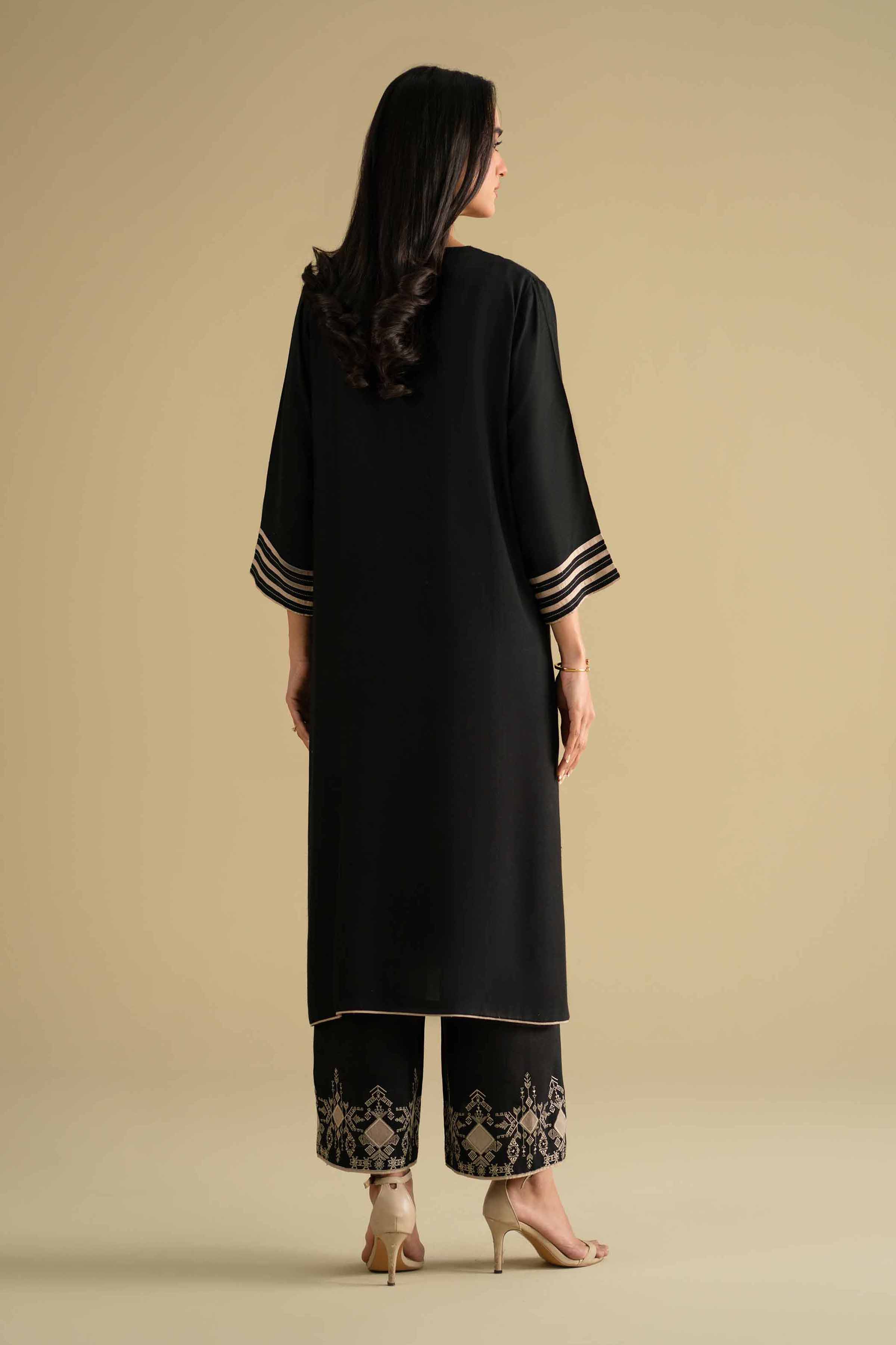 2 Piece - Embroidered Suit - KFE26-37