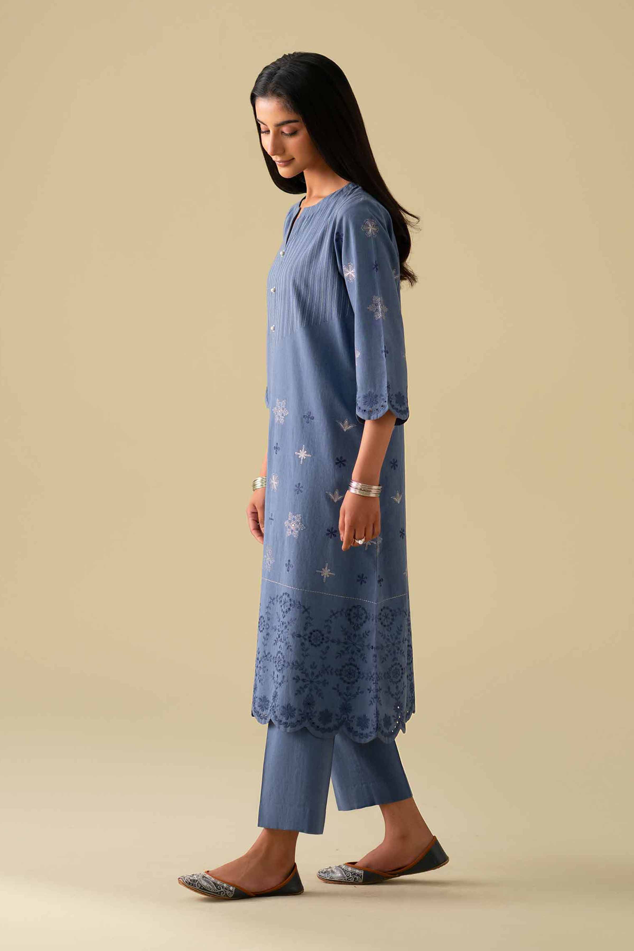 2 Piece - Embroidered Suit - KFE26-42 for Women - Pret Collection | Nishat | Shop Online