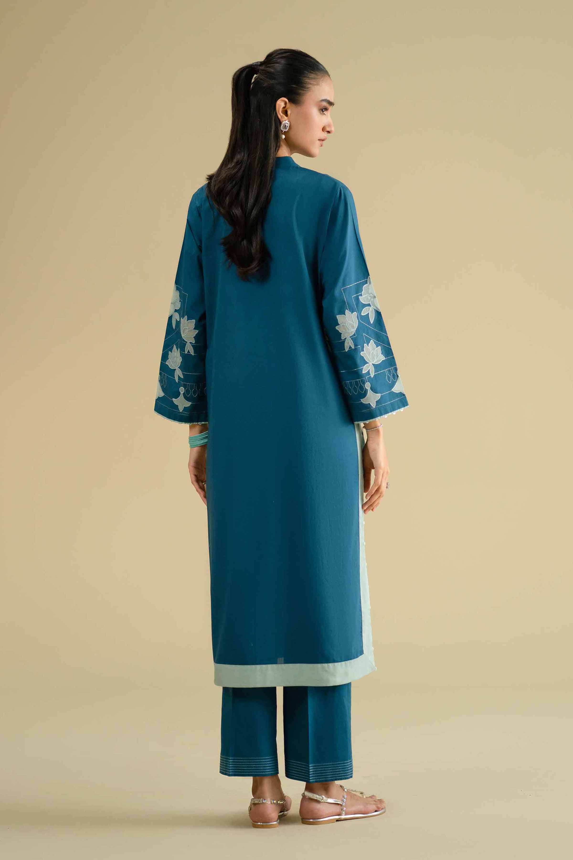 2 Piece - Embroidered Suit - KFE26-45 for Women - Pret Collection | Nishat | Shop Online