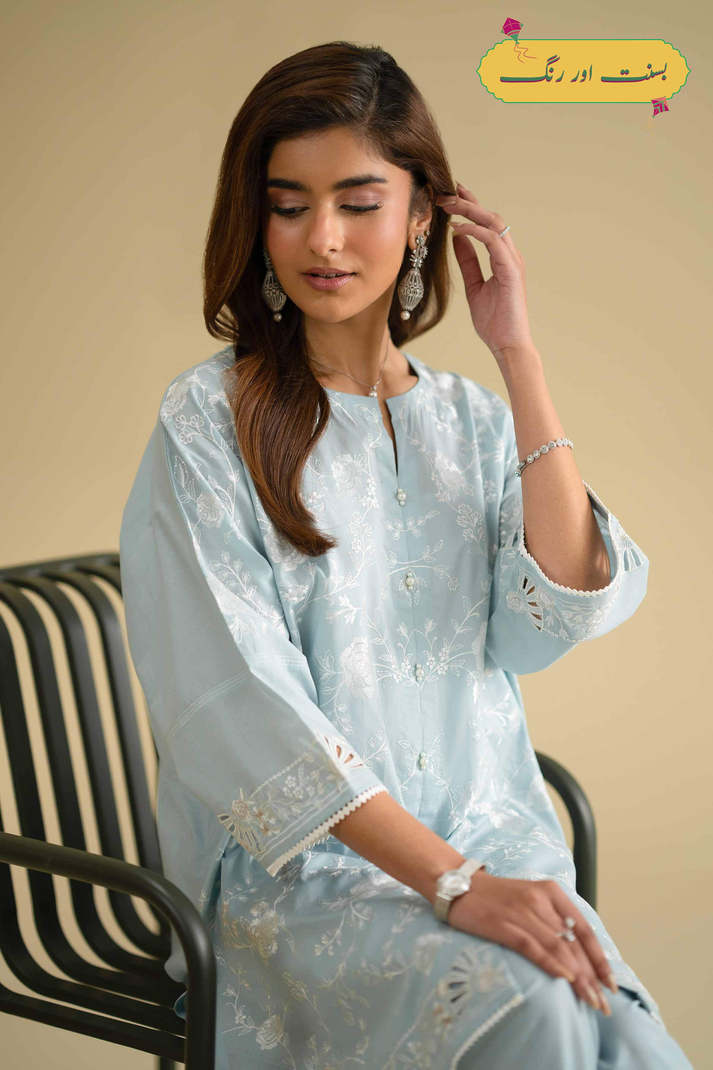 2 Piece - Embroidered Suit - KFE26-57 for Women - Pret Collection | Nishat | Shop Online