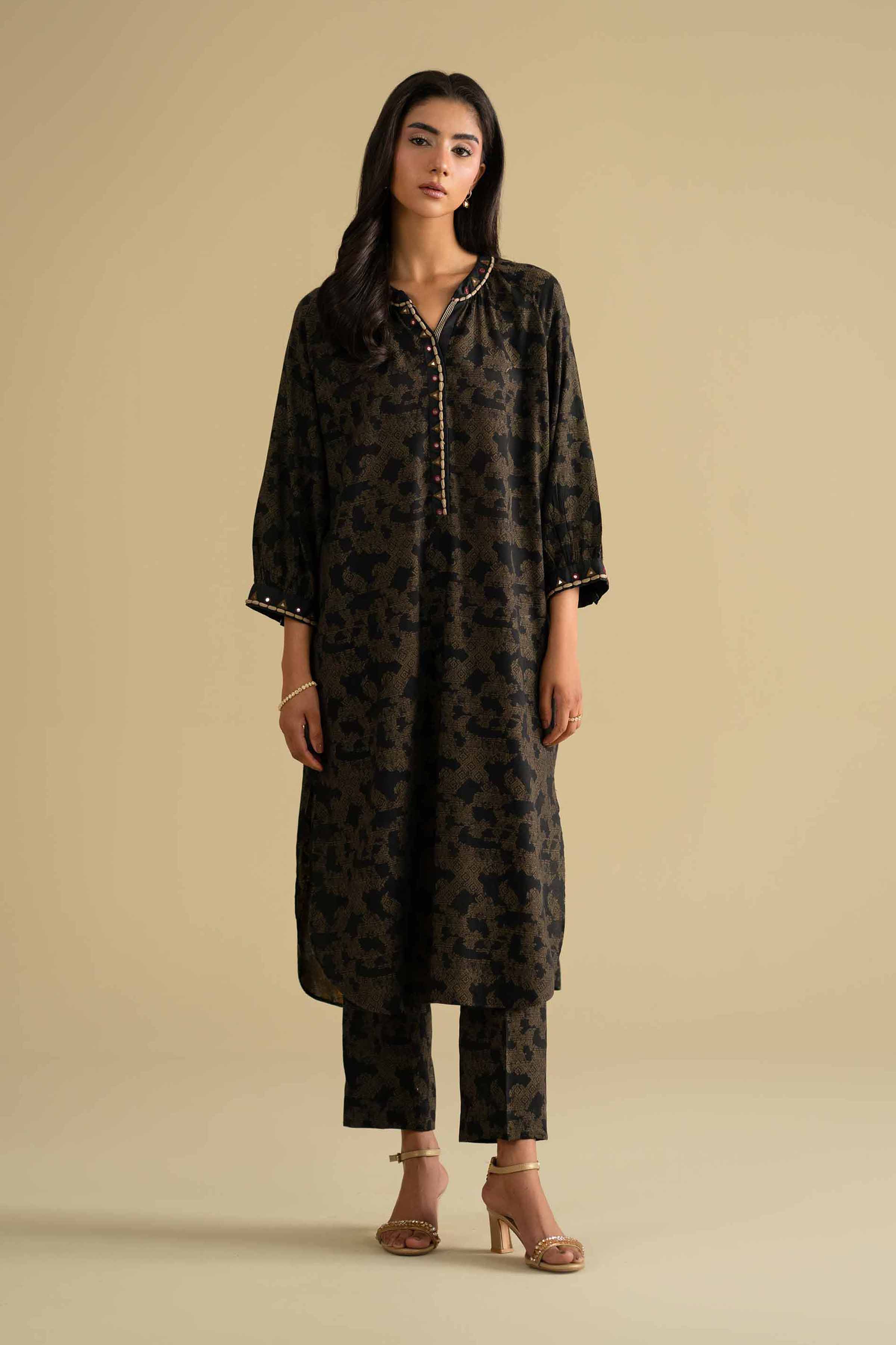 2 Piece - Embroidered Suit - KFE26-71 for Women - Pret Collection | Nishat | Shop Online