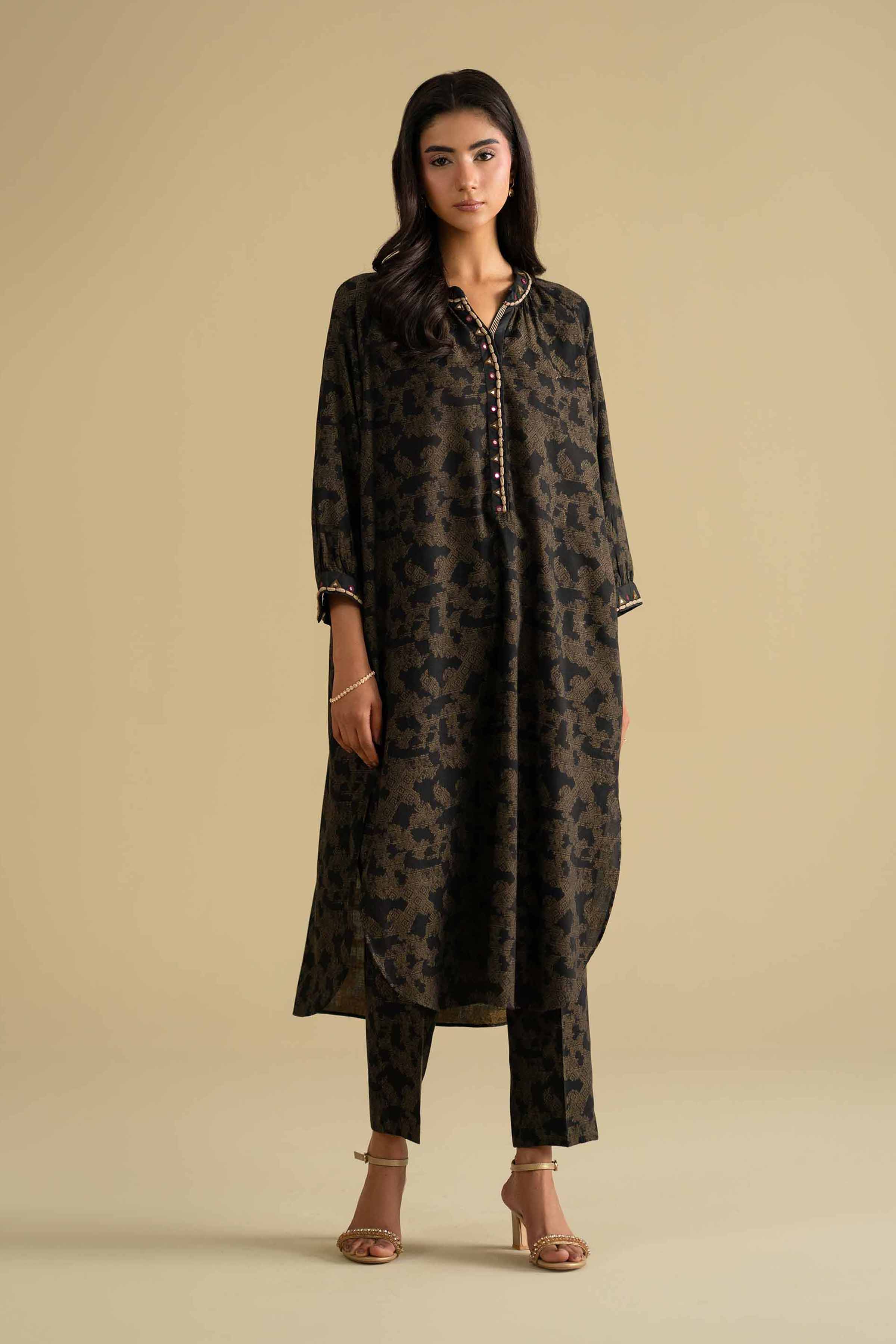 2 Piece - Embroidered Suit - KFE26-71 for Women - Pret Collection | Nishat | Shop Online