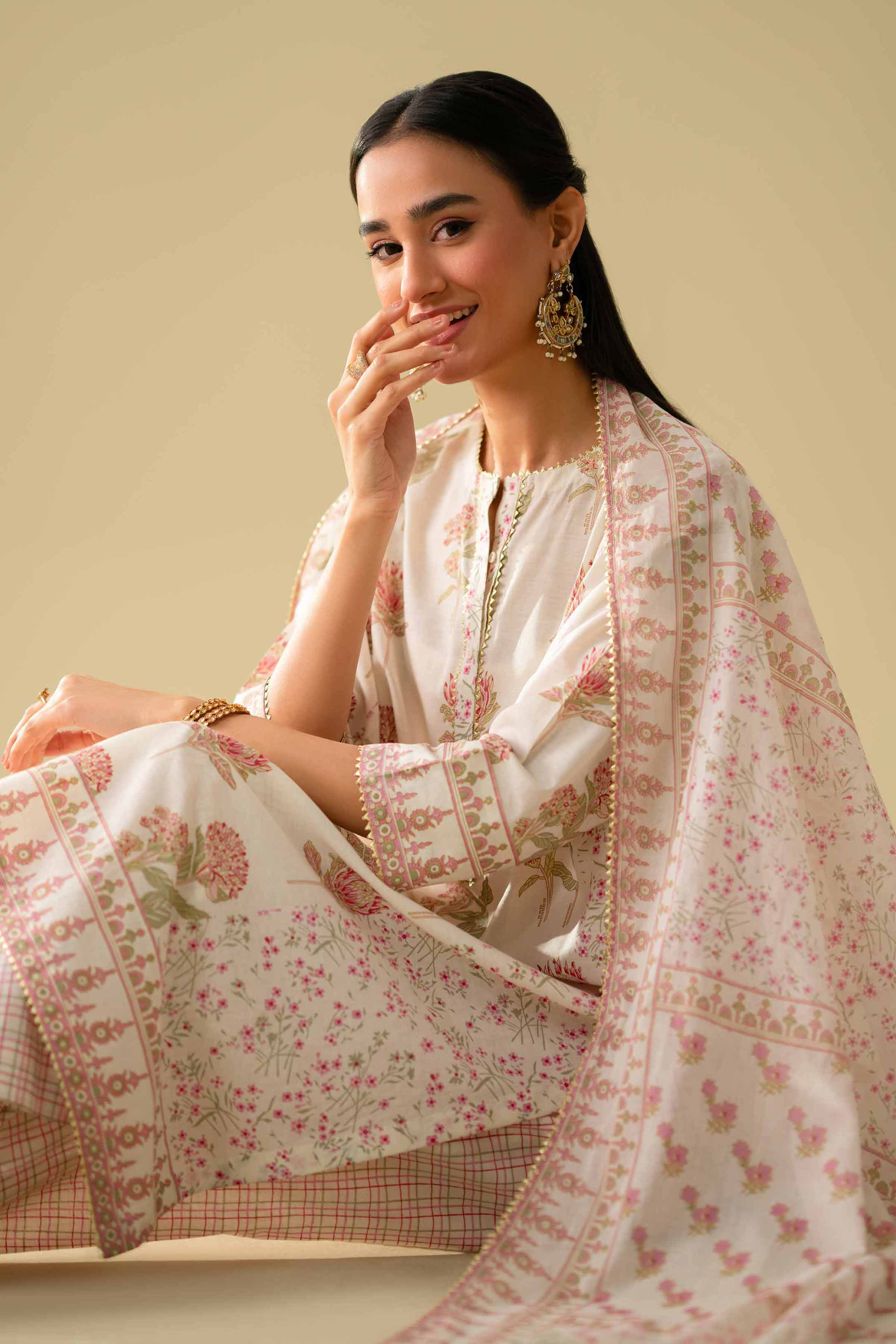 3 Piece - Printed Suit - KFE26-78 for Women - Pret Collection | Nishat | Shop Online