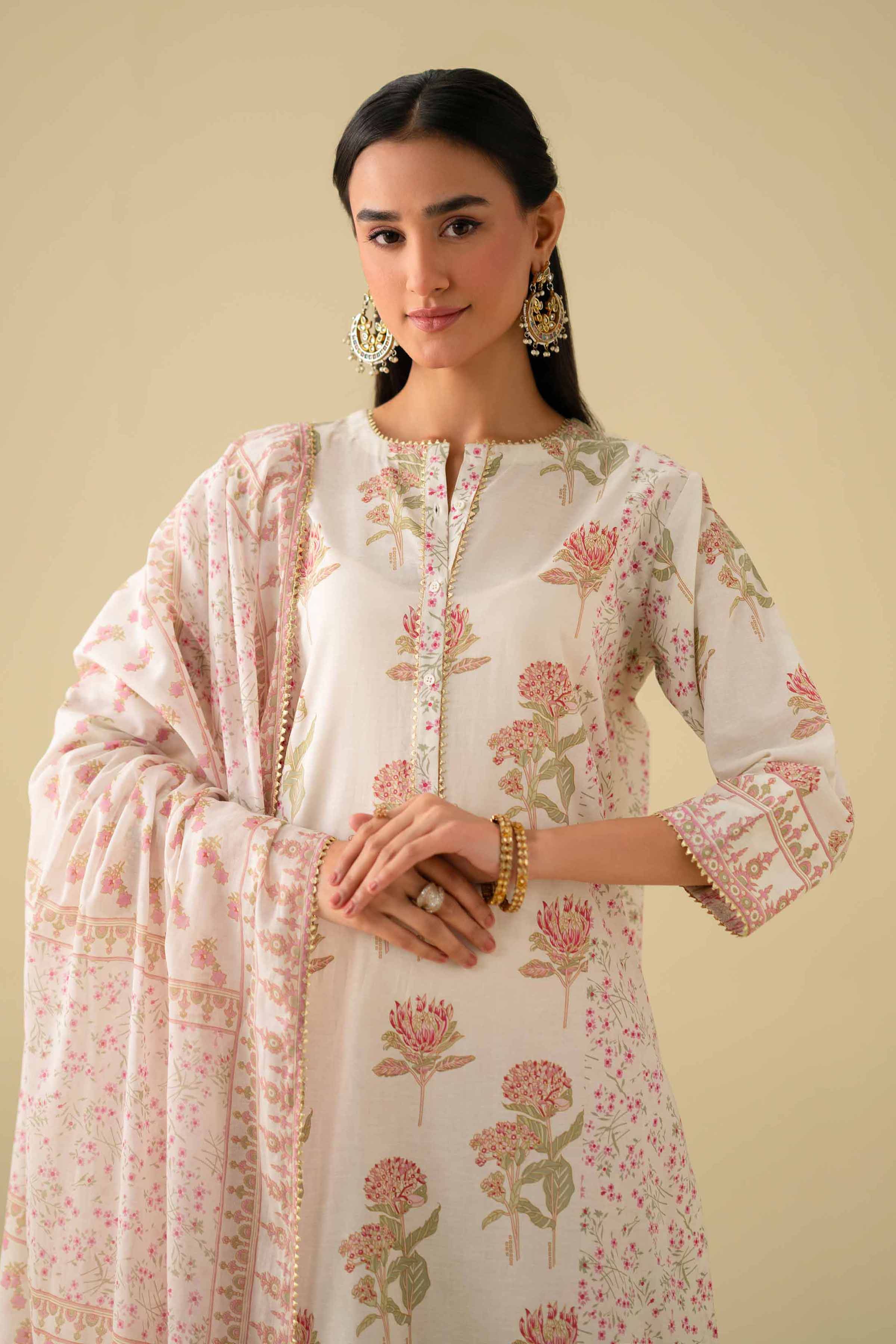 3 Piece - Printed Suit - KFE26-78 for Women - Pret Collection | Nishat | Shop Online