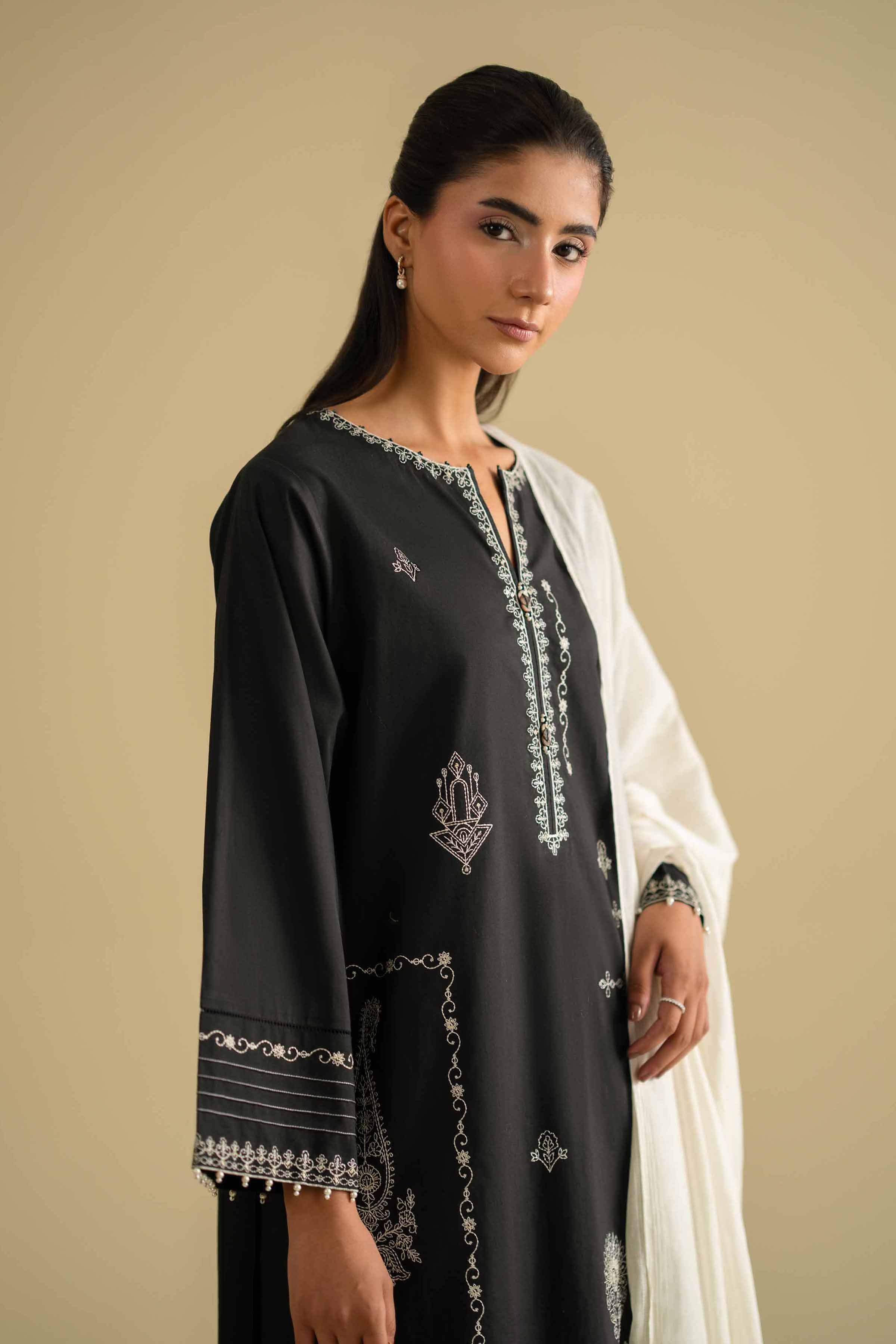 3 Piece - Embroidered Suit - KFE26-84 for Women - Pret Collection | Nishat | Shop Online