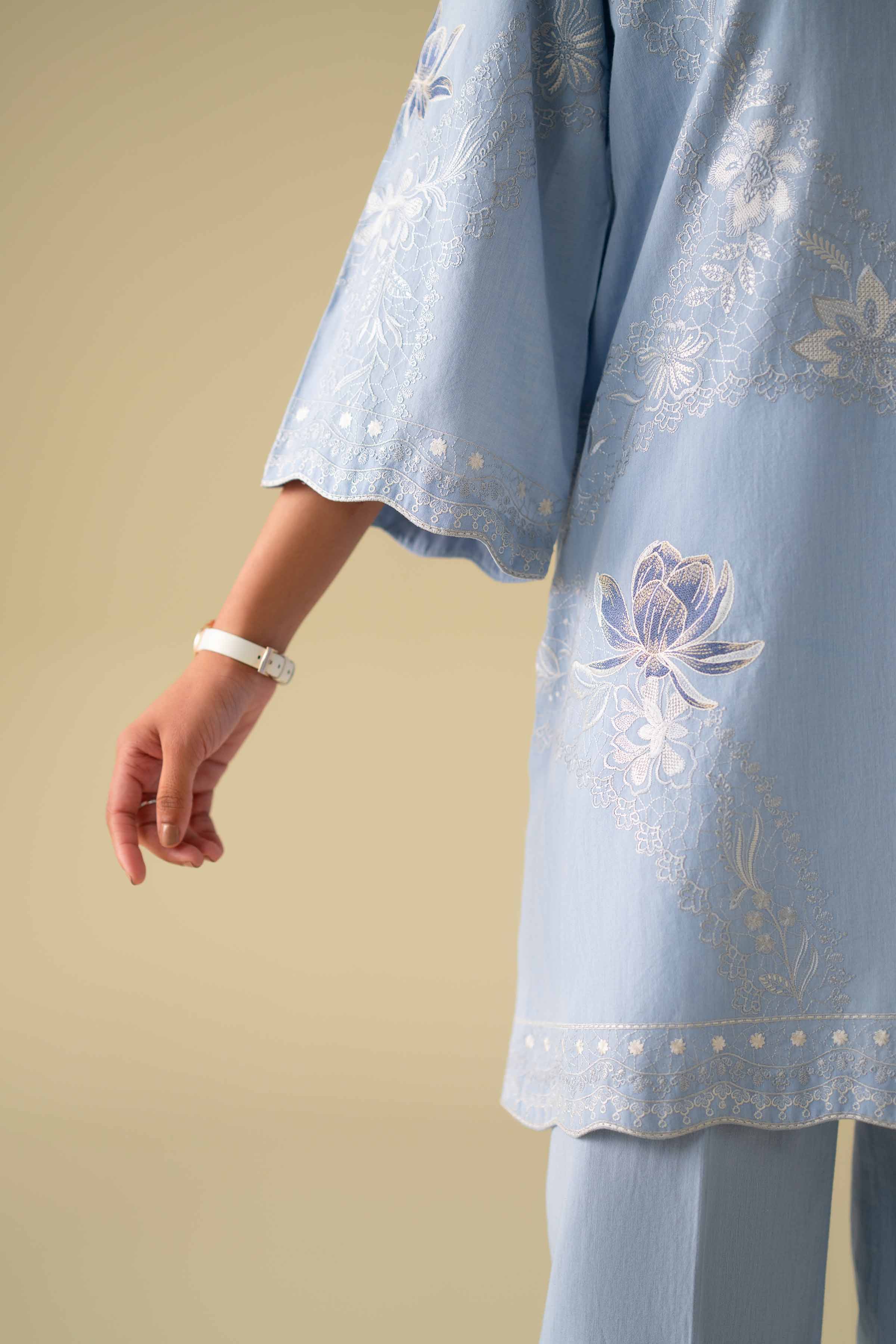 3 Piece - Embroidered Suit - KFE26-85 for Women - Pret Collection | Nishat | Shop Online