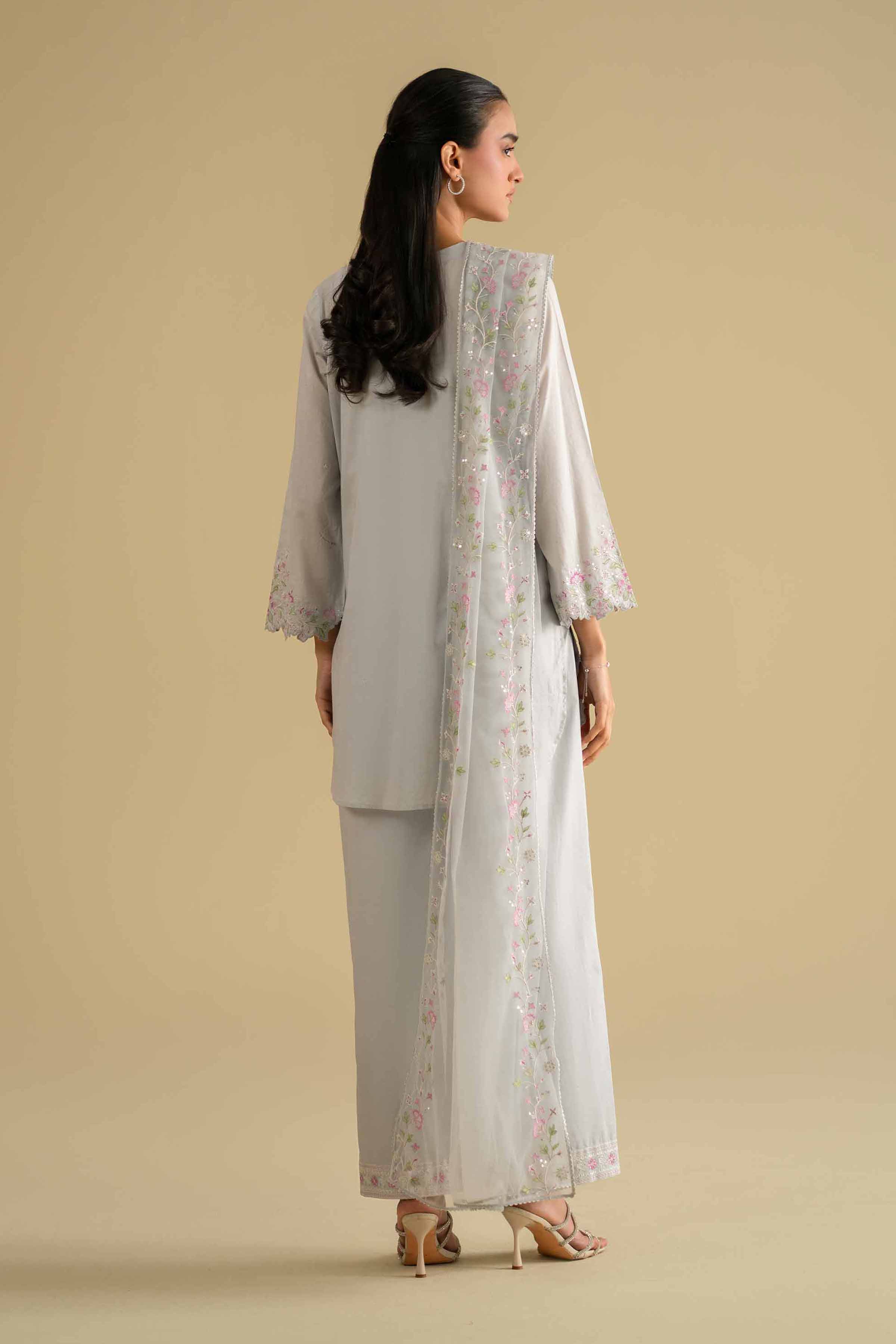 3 Piece - Embroidered Suit - KFE26-95 for Women - Pret Collection | Nishat | Shop Online