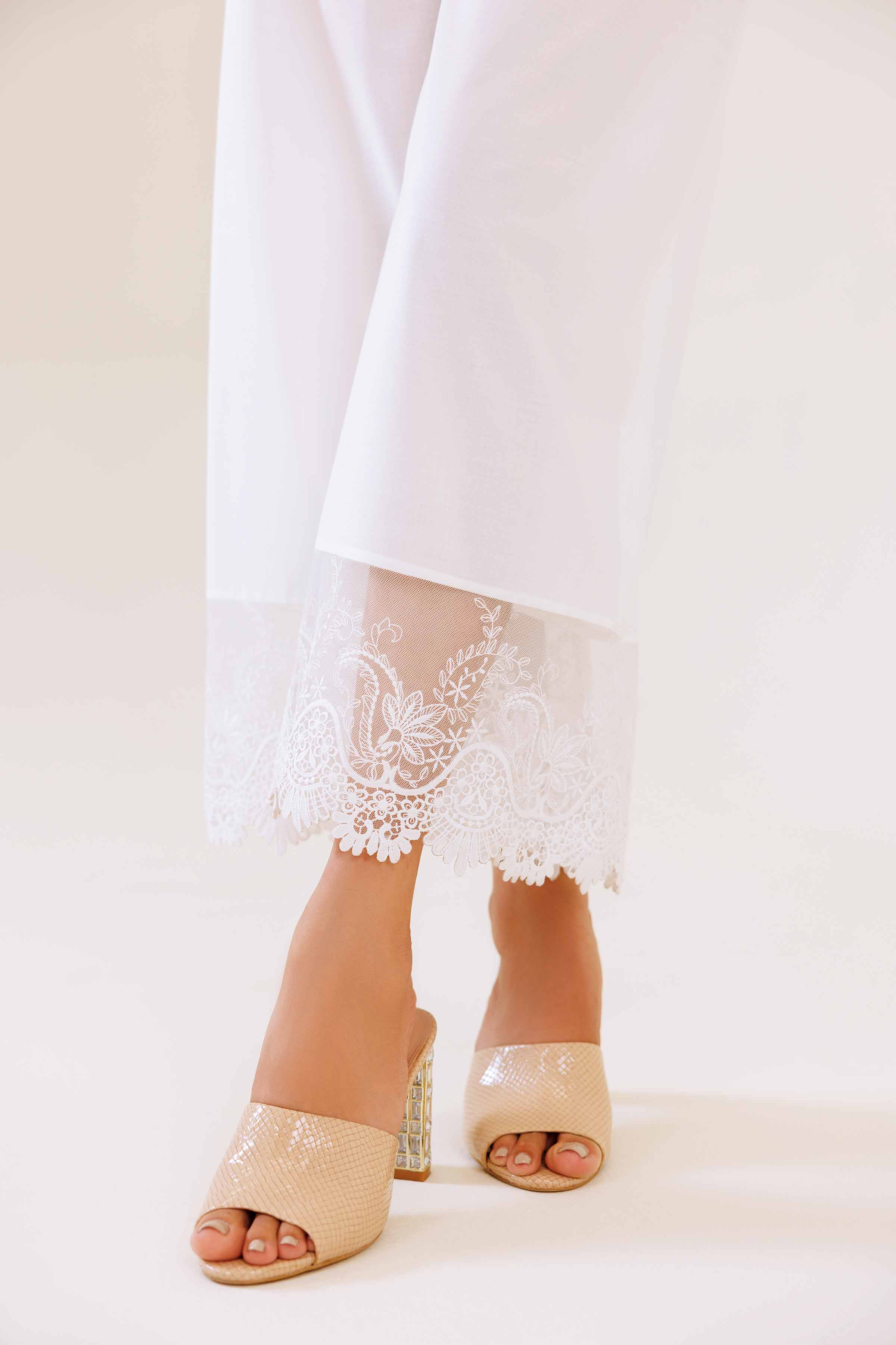 Embroidered Trousers - KFS24-100