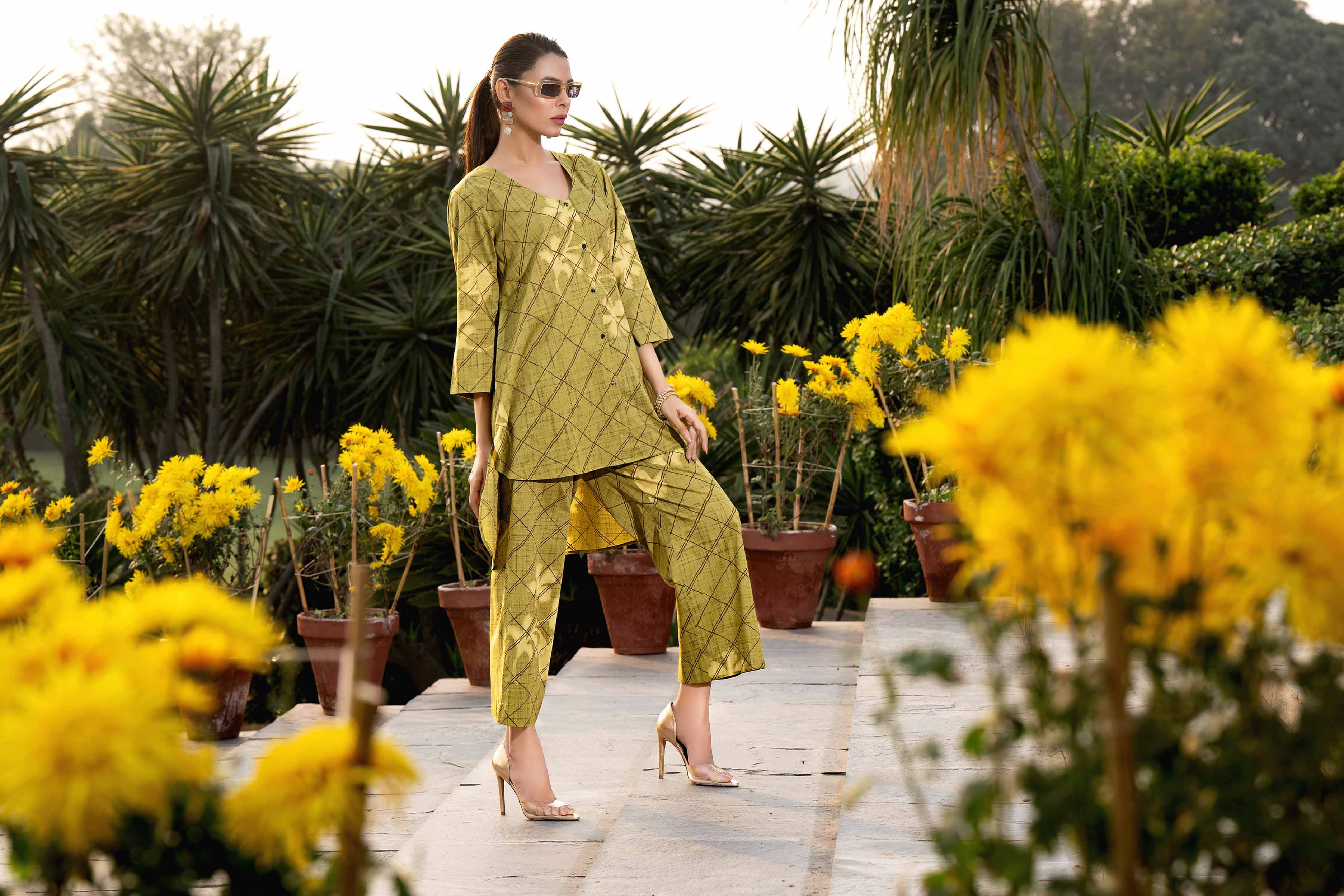2 Piece - Printed Suit - KFS24-41