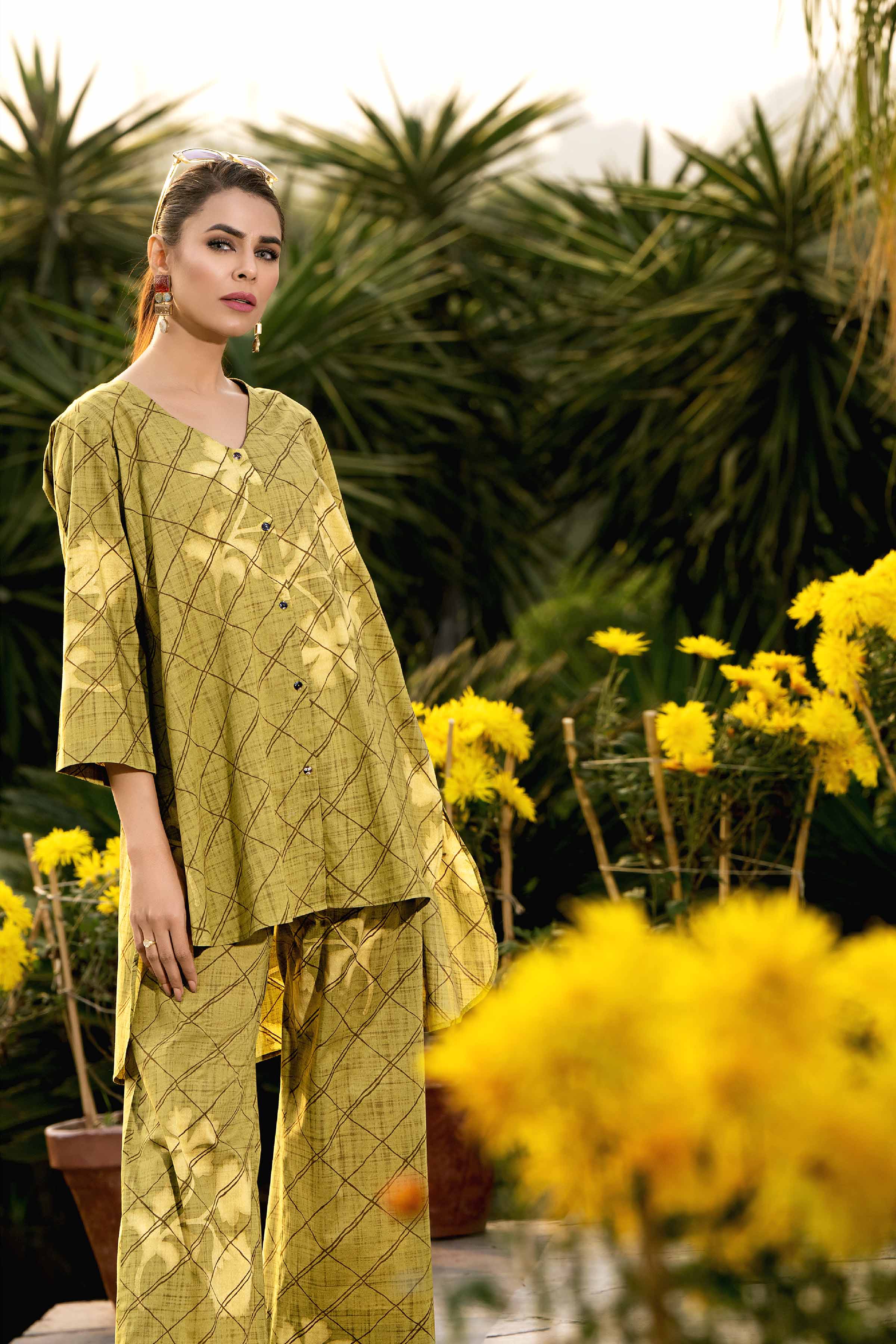 2 Piece - Printed Suit - KFS24-41